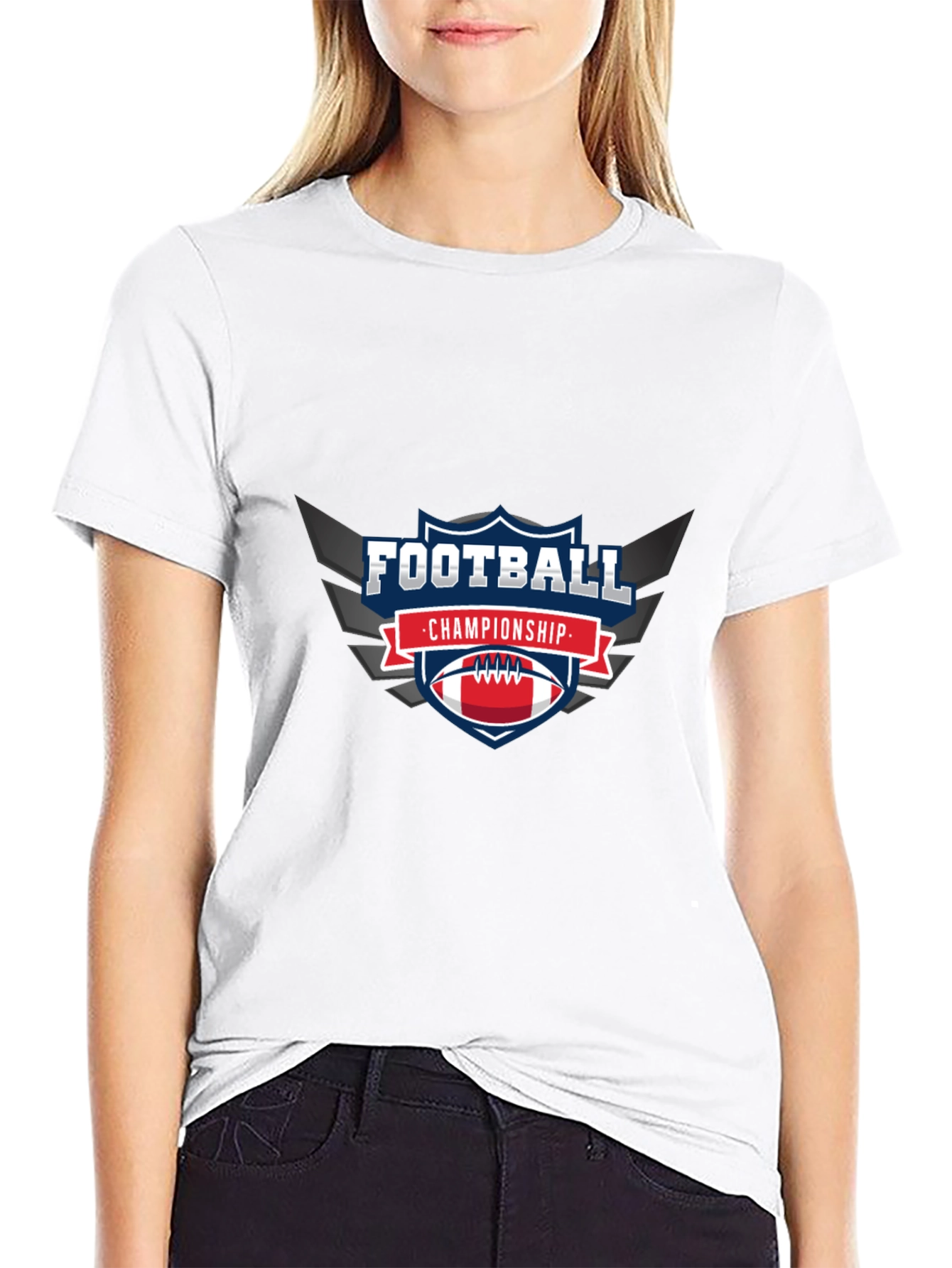 Football Championship Graphic T-Shirt