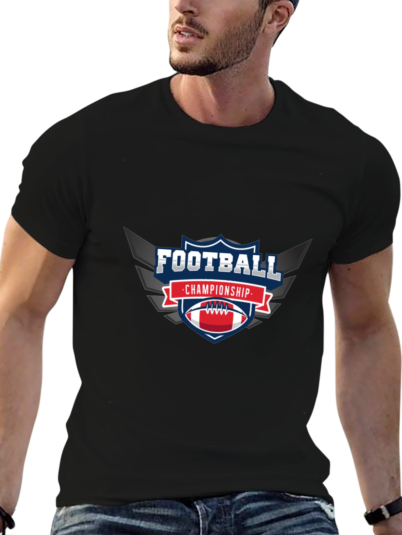Football Championship Graphic T-Shirt
