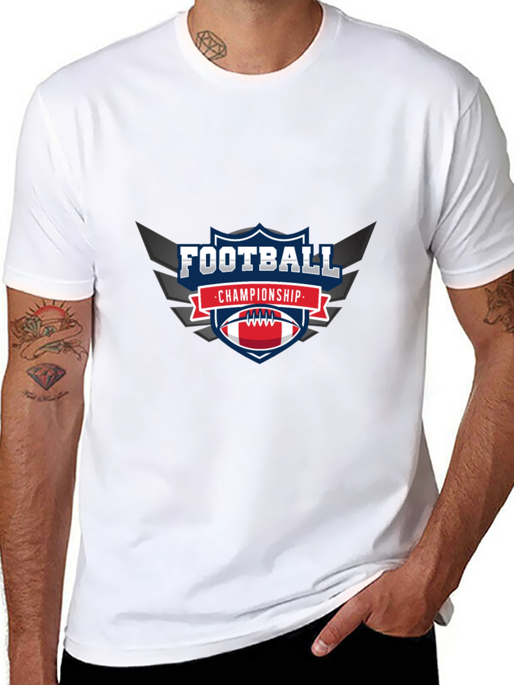 Football Championship Graphic T-Shirt