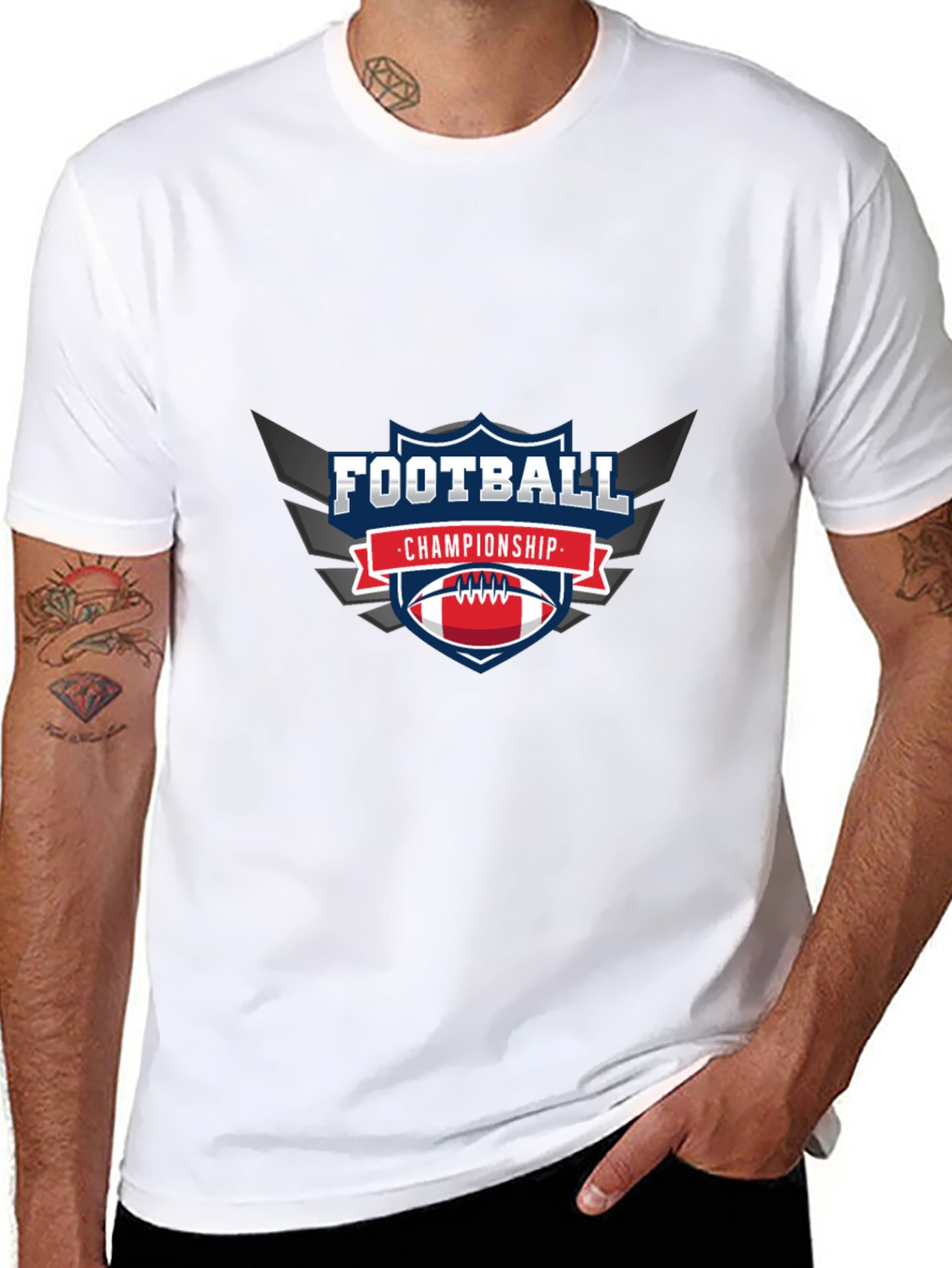 Football Championship Graphic T-Shirt