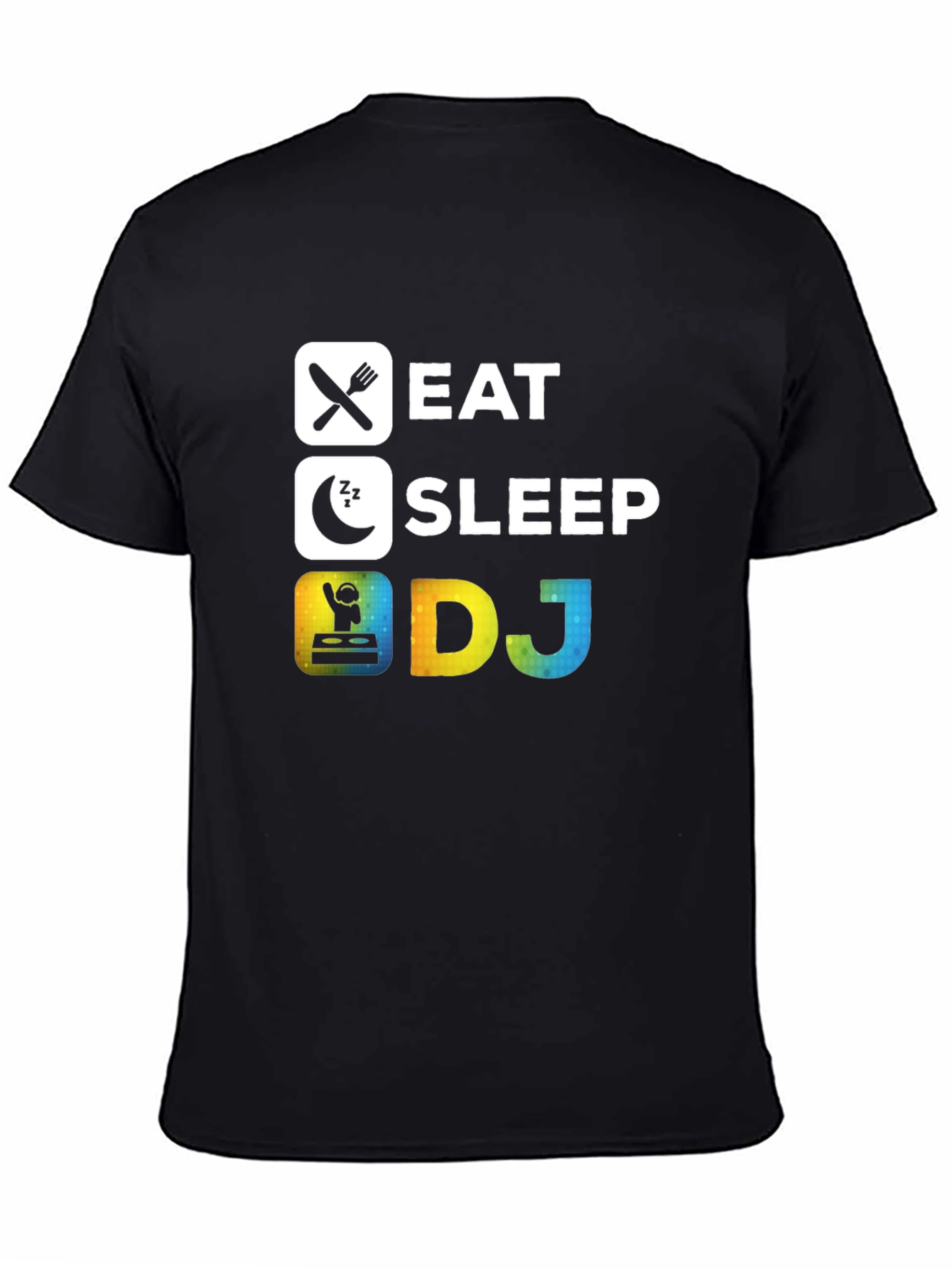 Eat Sleep DJ T-Shirt - Music Lover Gift