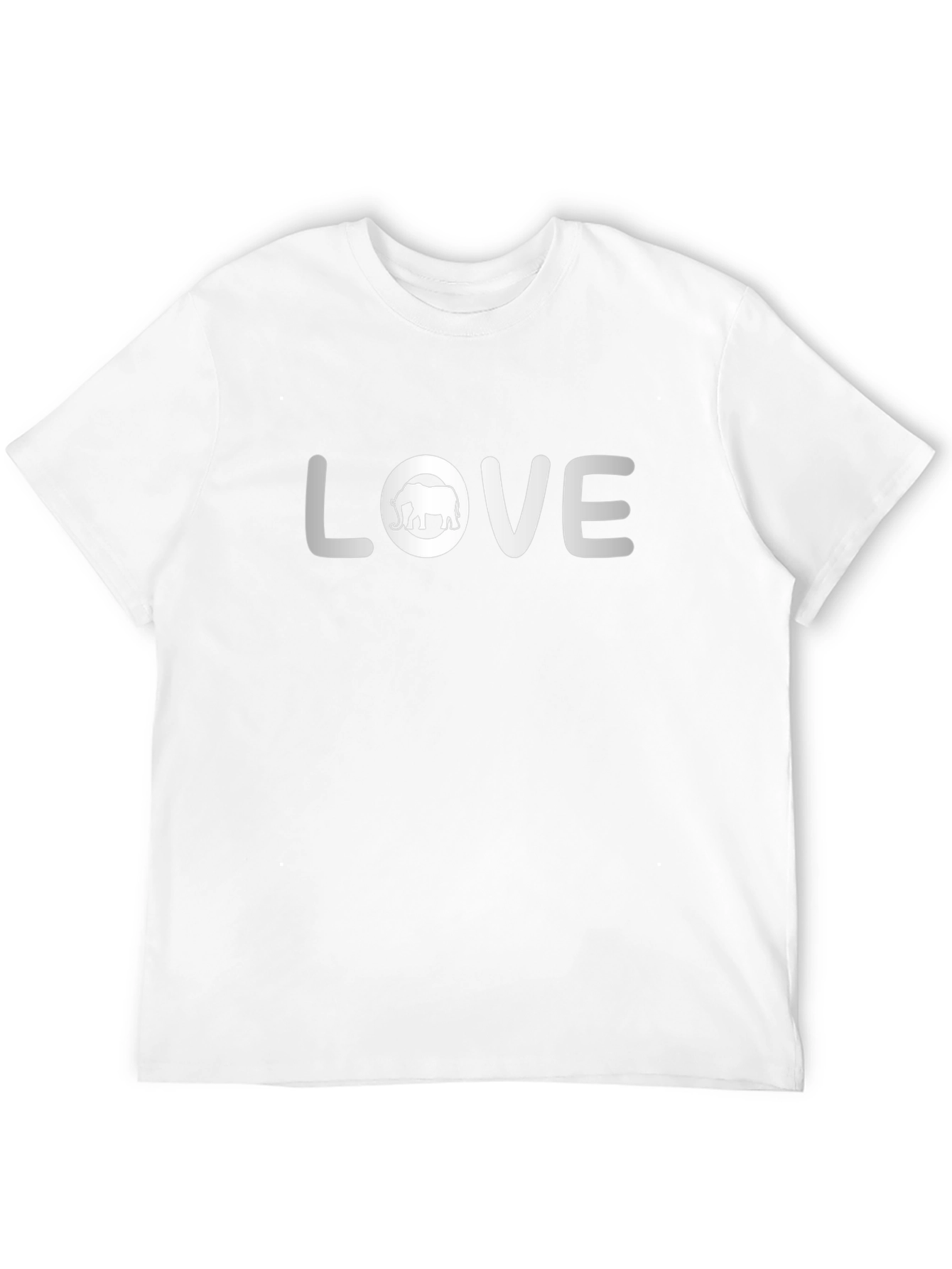 Elephant Love T-Shirt - Stylish Graphic Tee