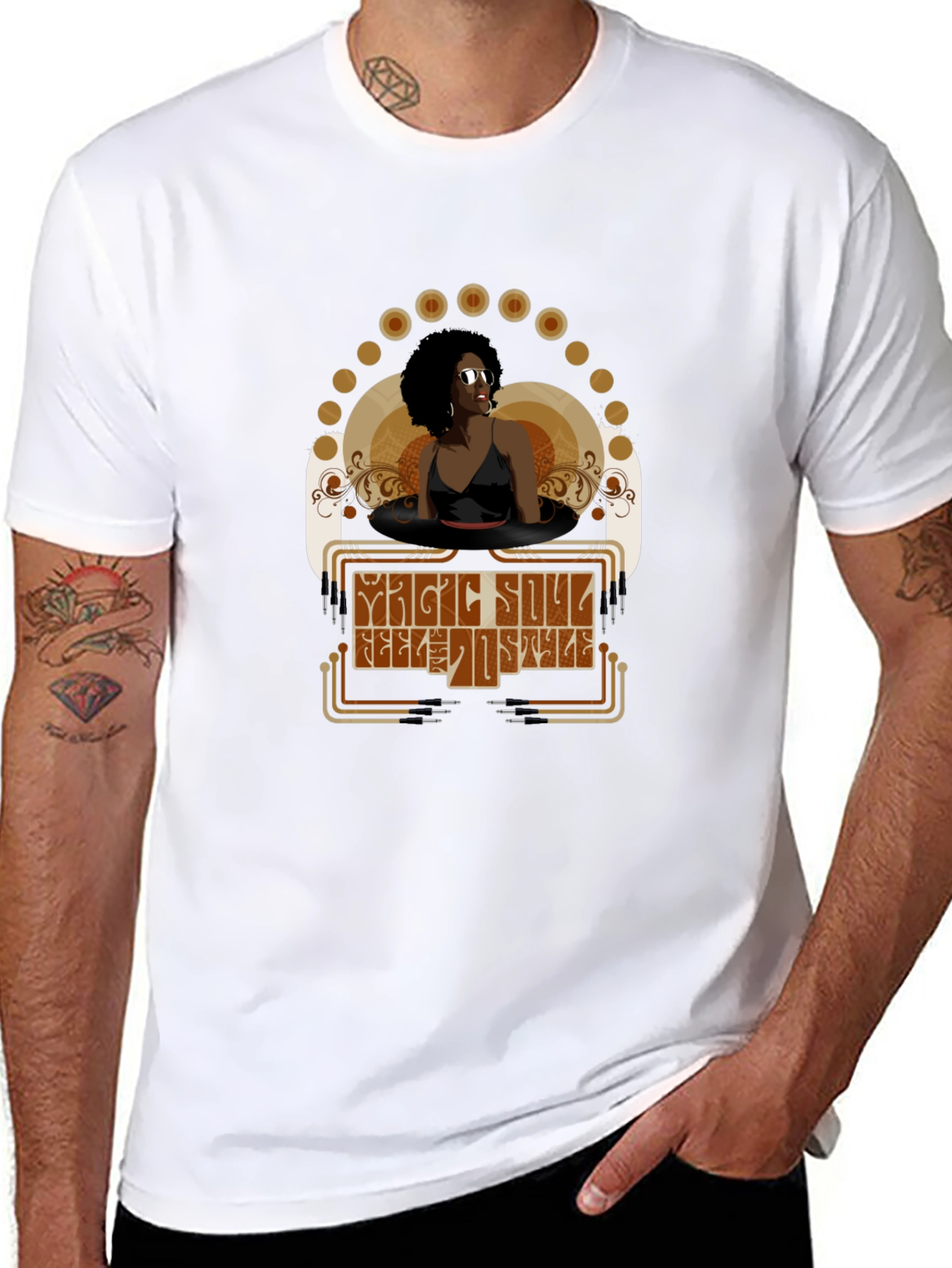 Retro Magic Soul Style Graphic T-Shirt