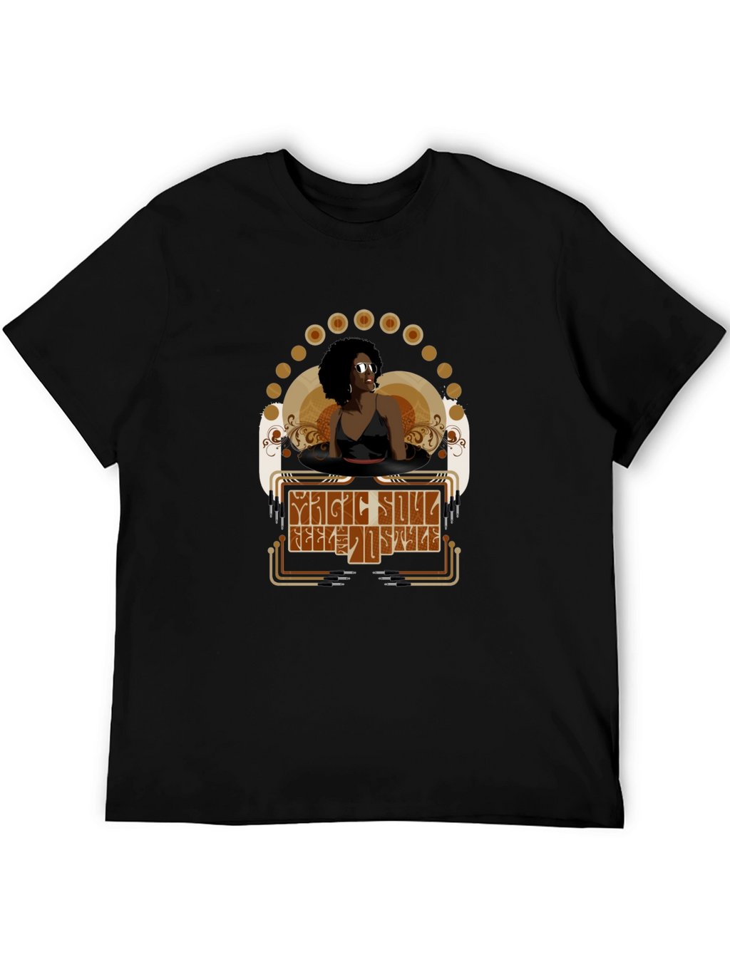 Retro Magic Soul Style Graphic T-Shirt