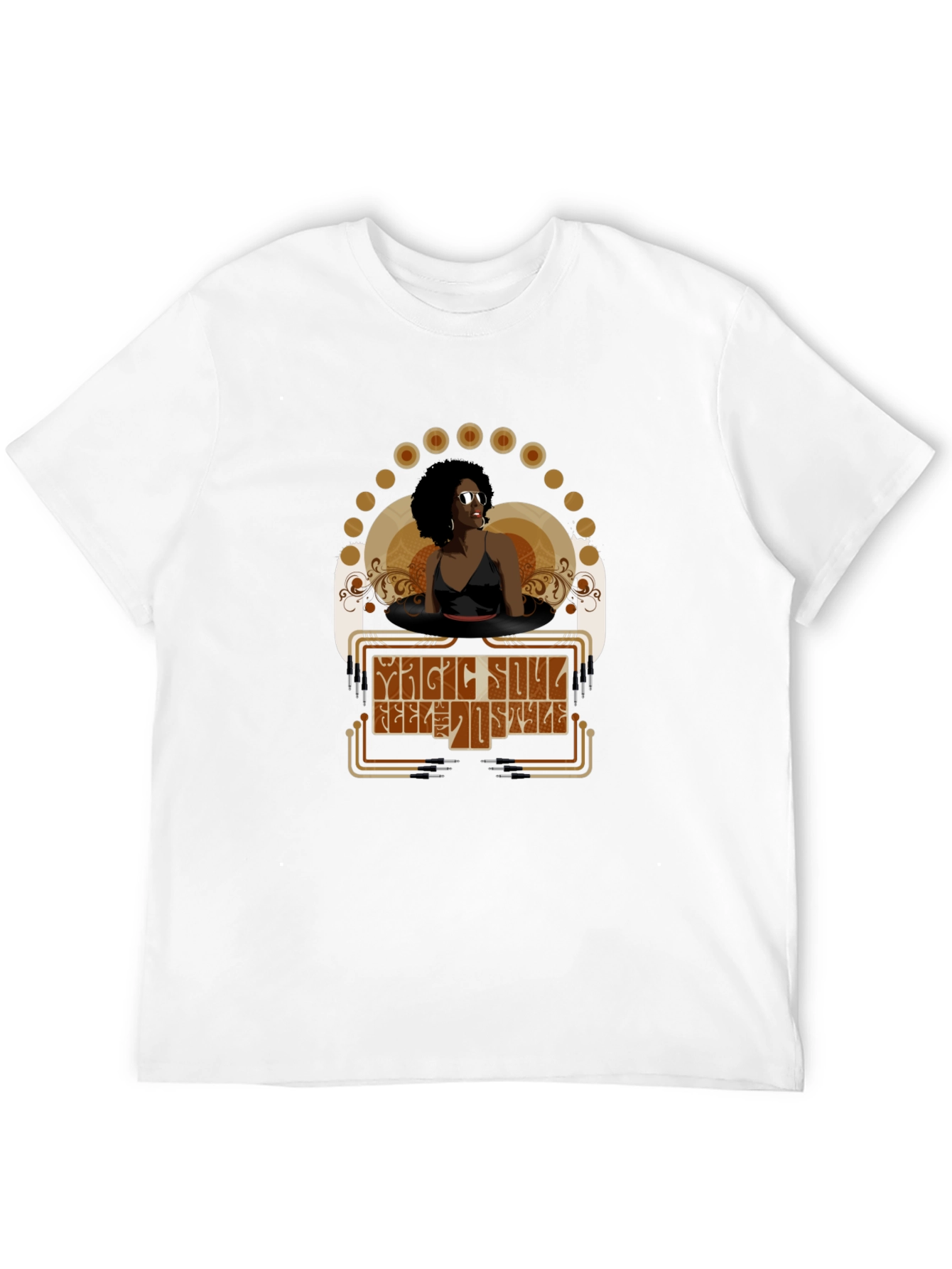 Retro Magic Soul Style Graphic T-Shirt