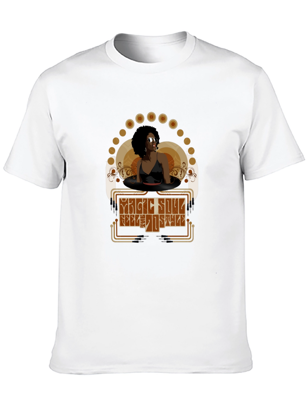 Retro Magic Soul Style Graphic T-Shirt