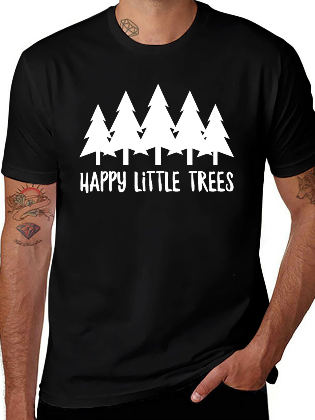 Happy Little Trees Graphic Tee