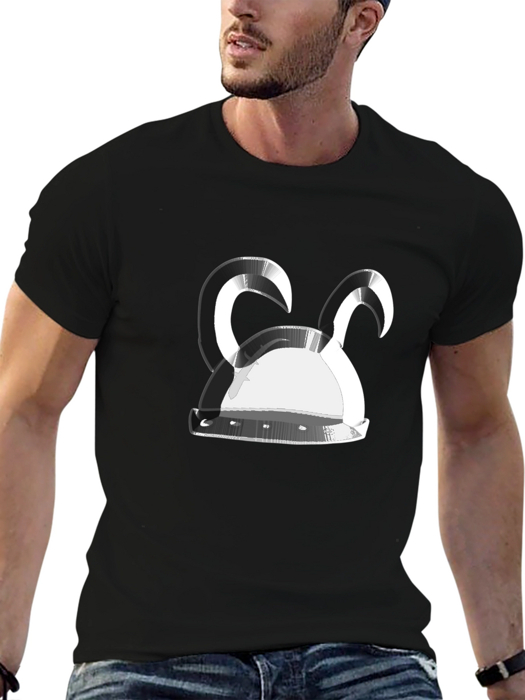 Kettle Graphic Tee - Black Short Sleeve T-Shirt