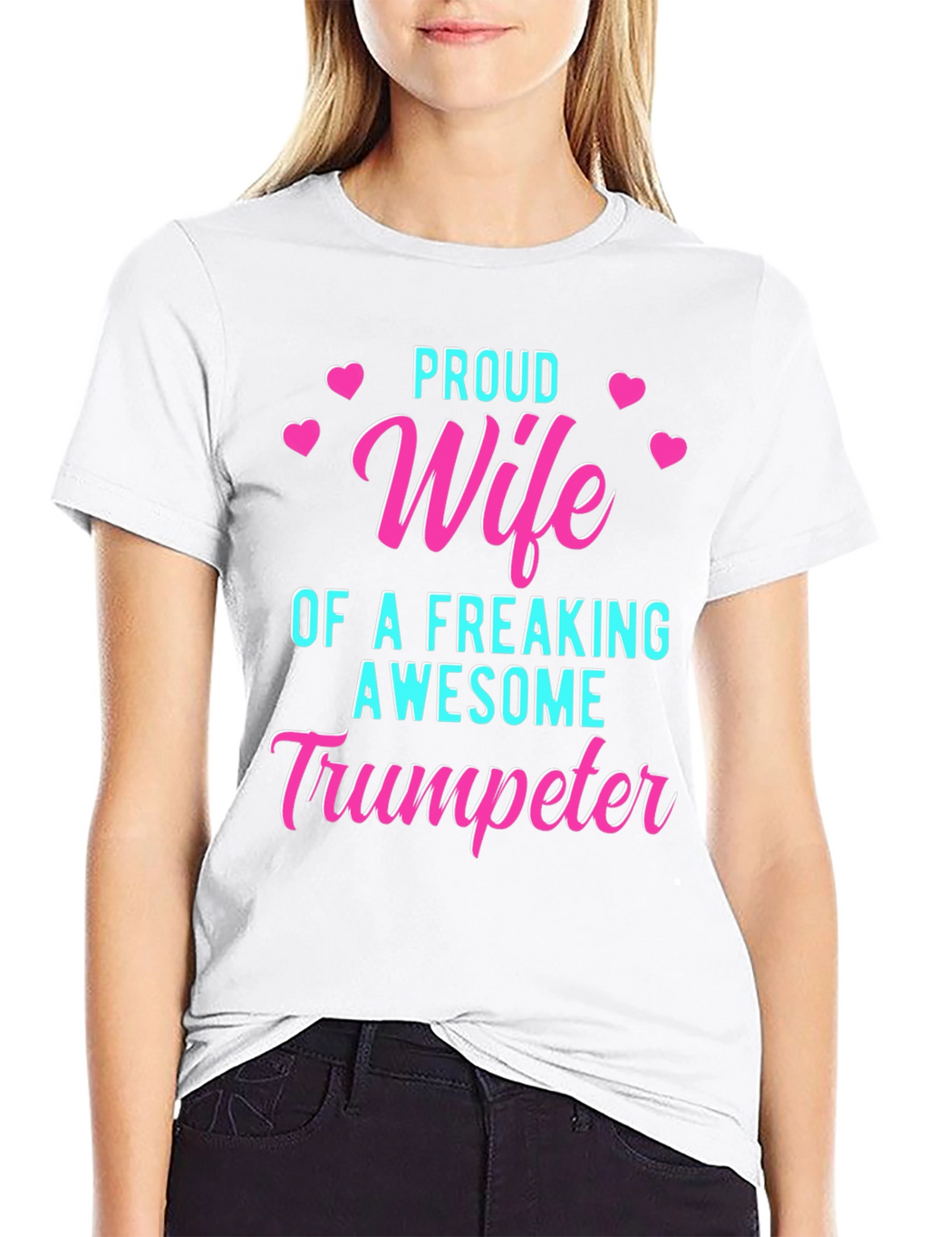 Proud Wife of Awesome Trumpeter T-Shirt