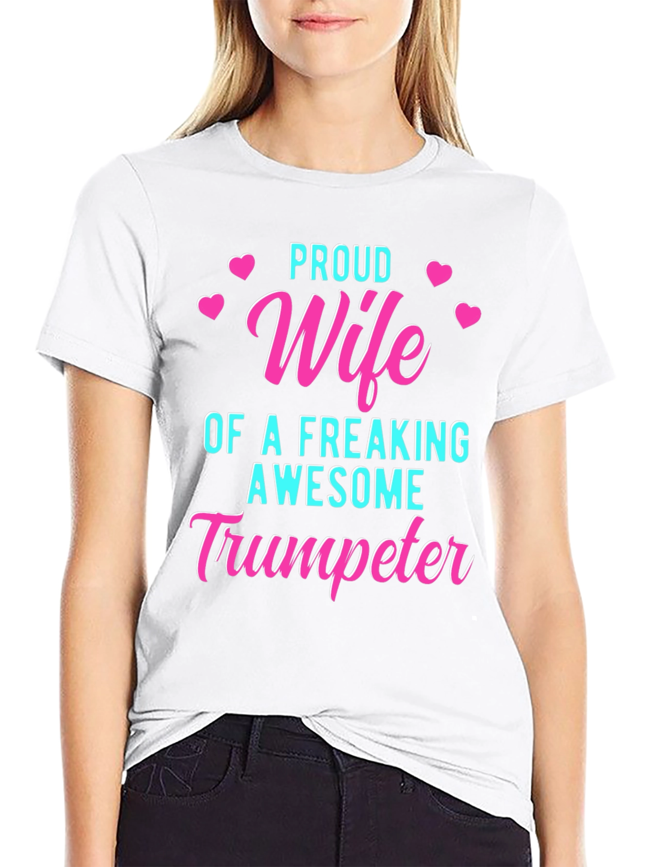 Proud Wife of Awesome Trumpeter T-Shirt