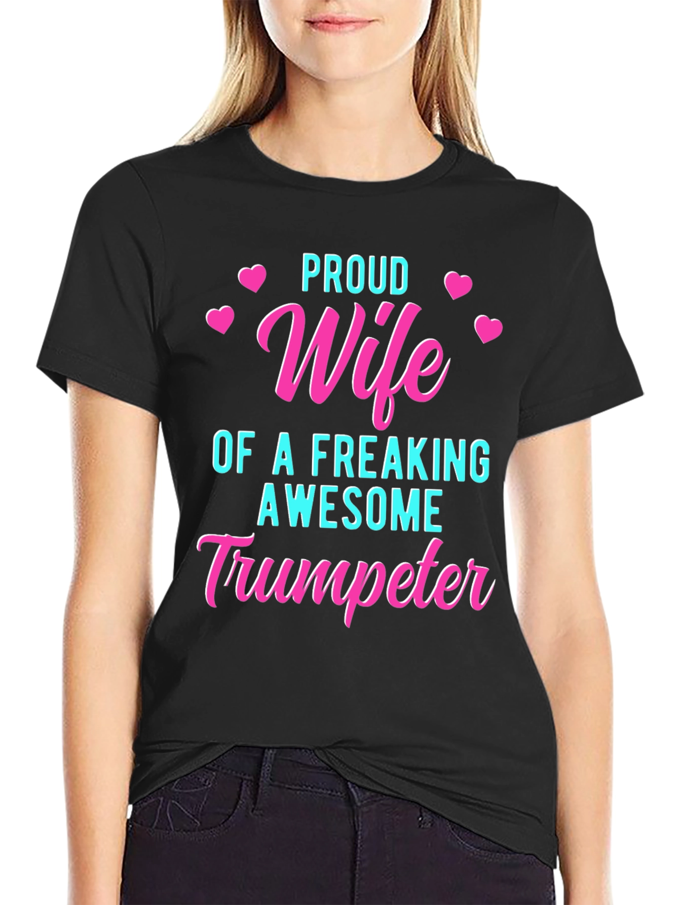 Proud Wife of Awesome Trumpeter T-Shirt