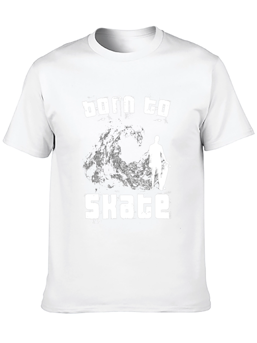 Born to Skate Black Graphic T-Shirt