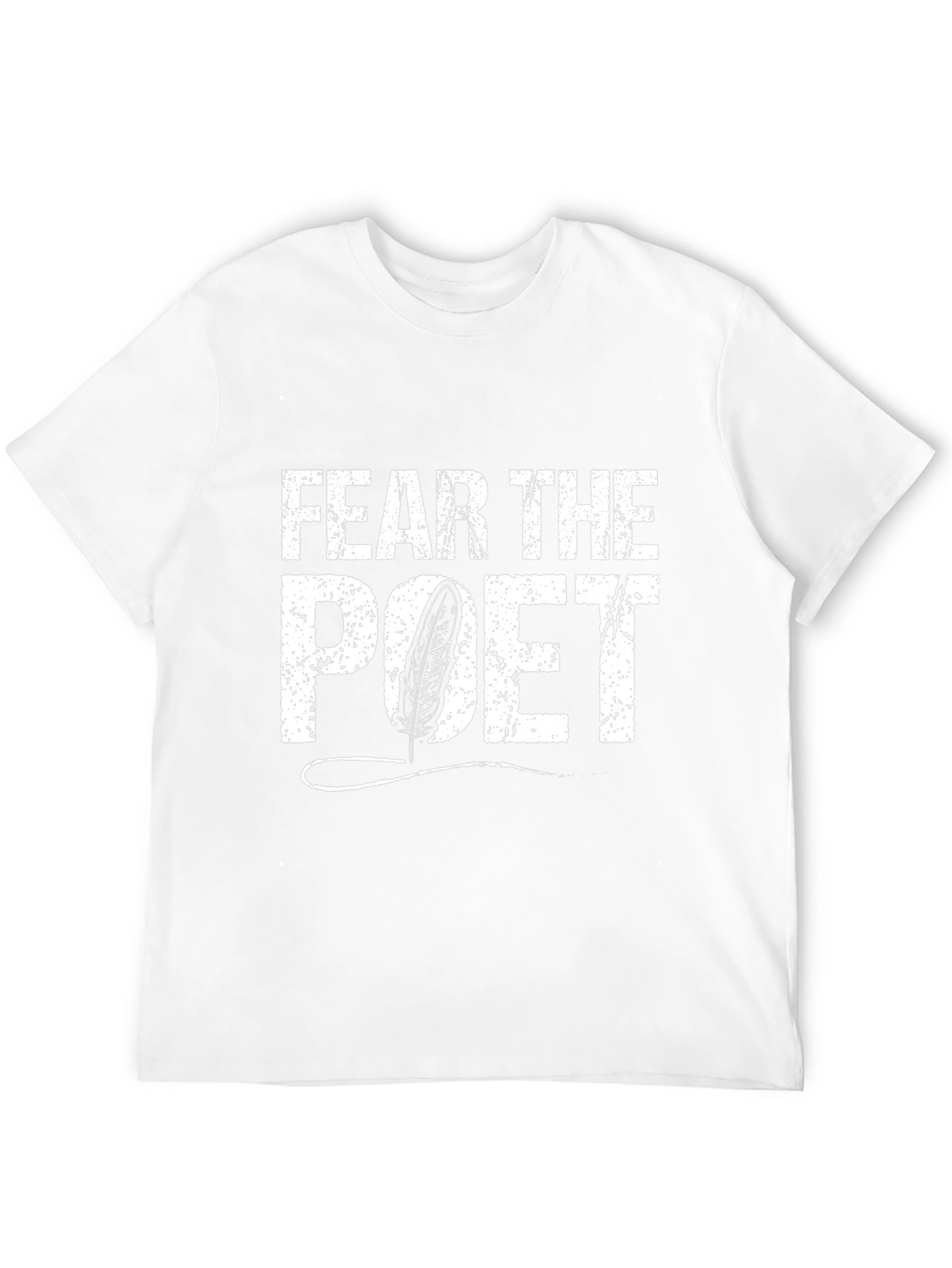 Fear The Poet Graphic Tee - Black Cotton T-Shirt