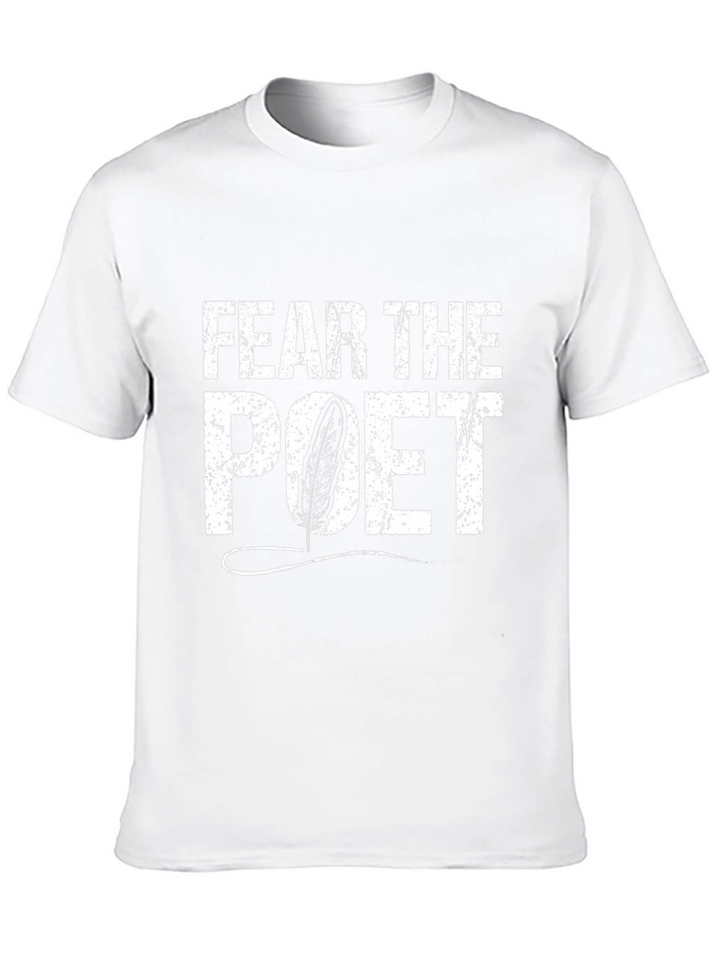Fear The Poet Graphic Tee - Black Cotton T-Shirt