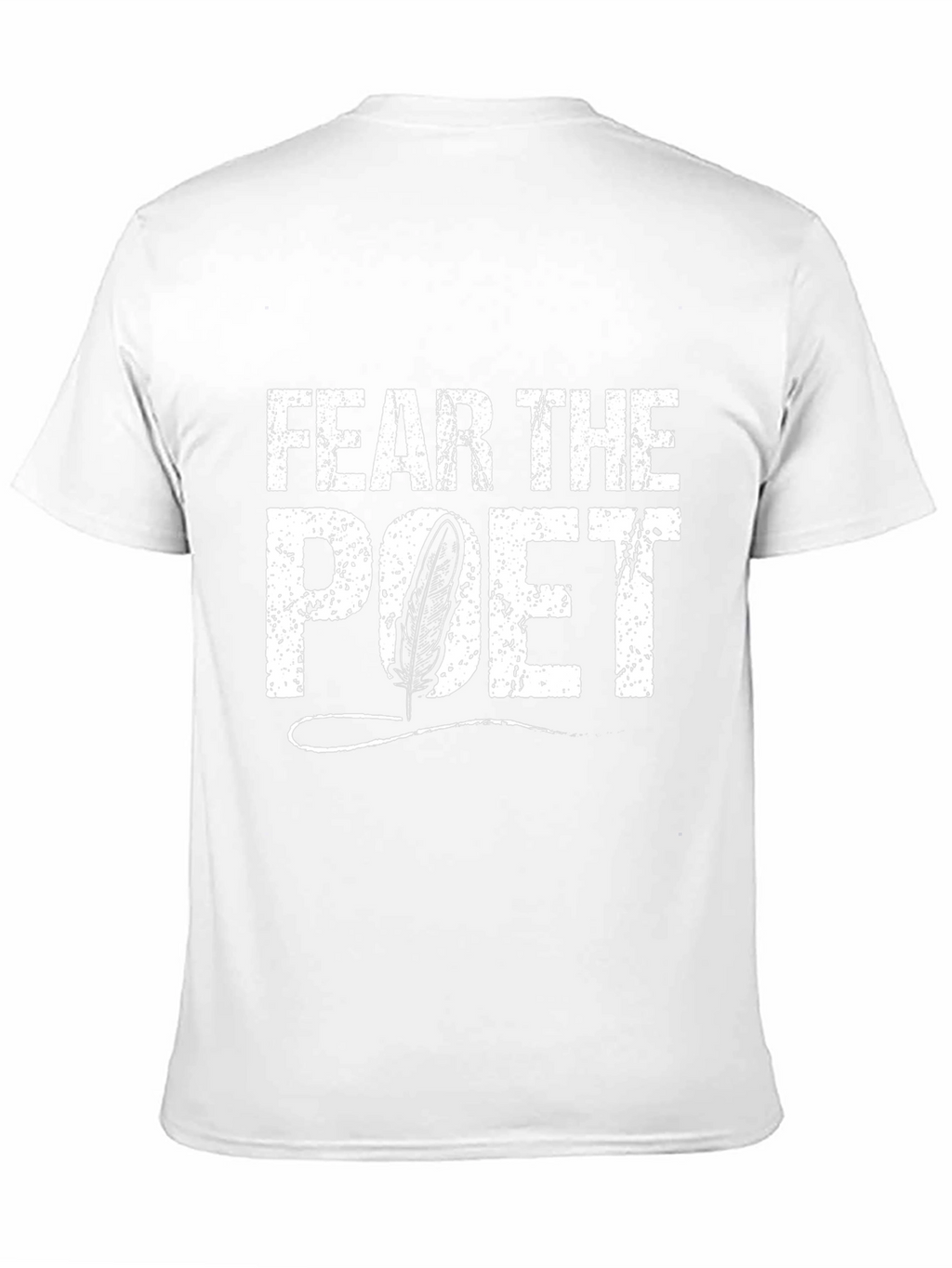 Fear The Poet Graphic Tee - Black Cotton T-Shirt