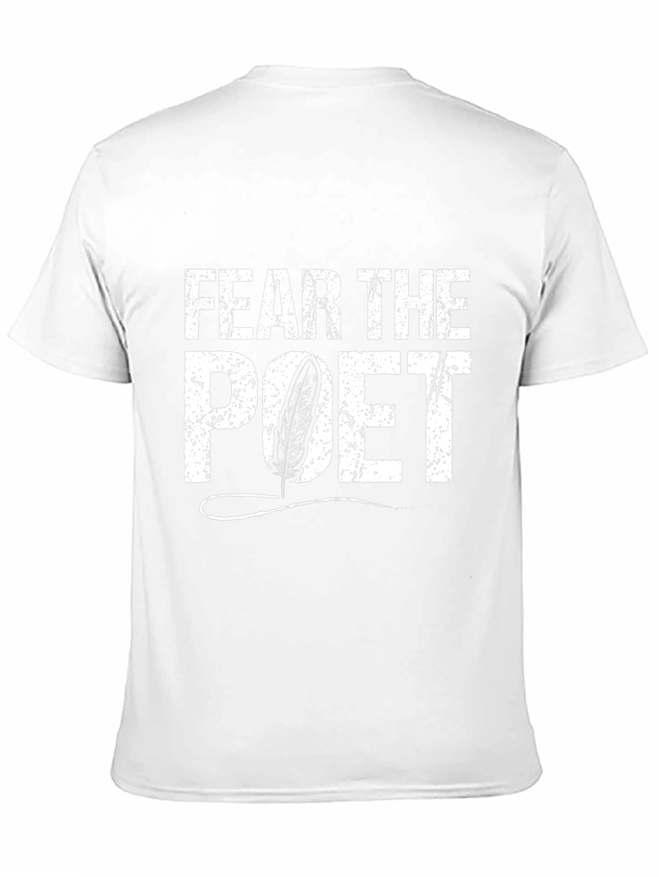 Fear The Poet Graphic Tee - Black Cotton T-Shirt