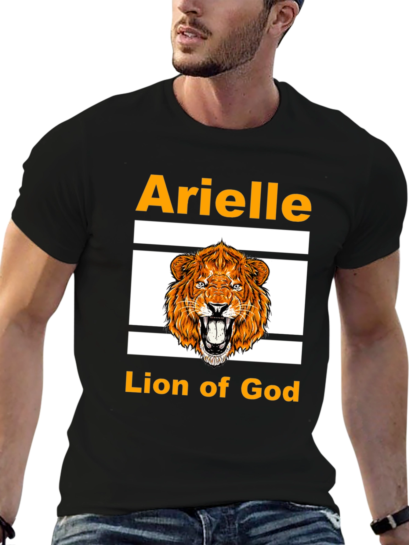 Arielle Lion of God Graphic T-Shirt