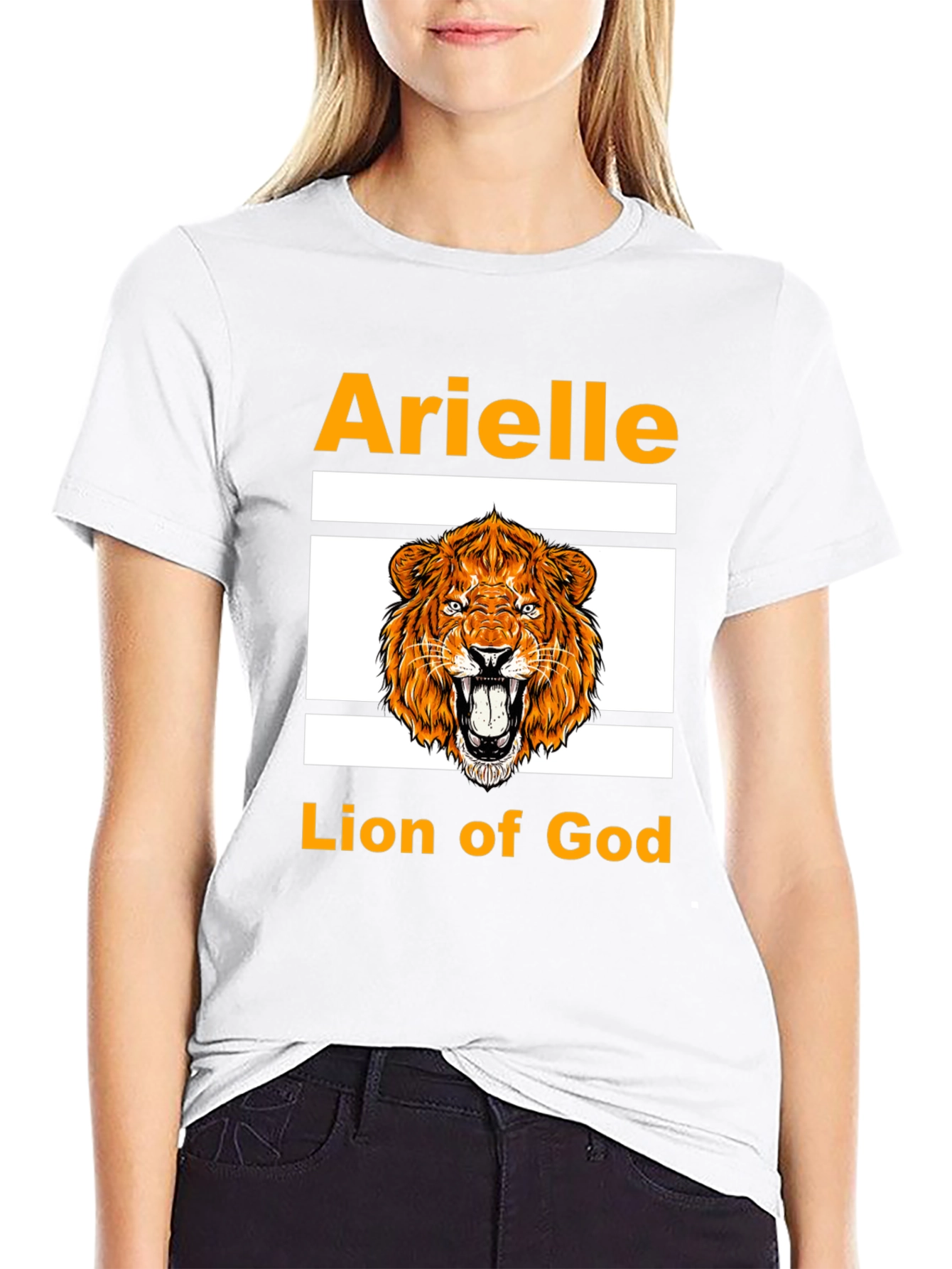 Arielle Lion of God Graphic T-Shirt