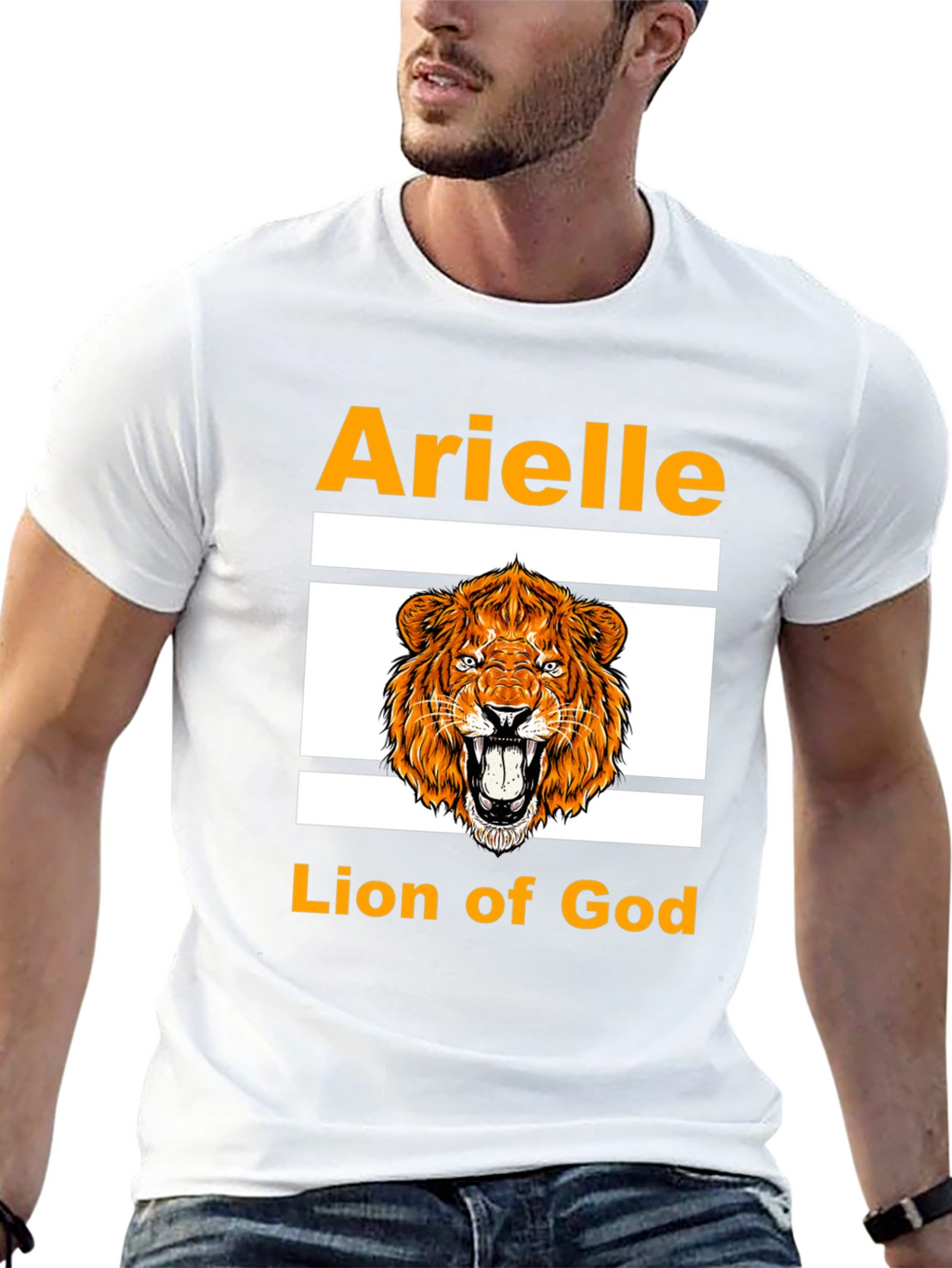 Arielle Lion of God Graphic T-Shirt