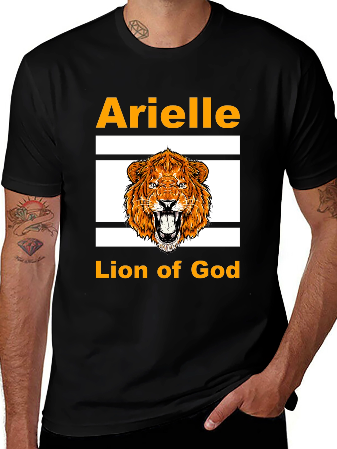 Arielle Lion of God Graphic T-Shirt