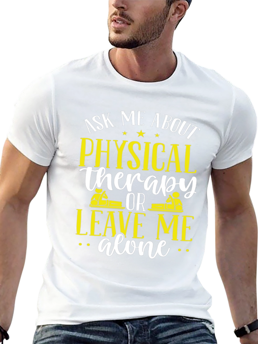 Physical Therapy Ask Me About T-Shirt