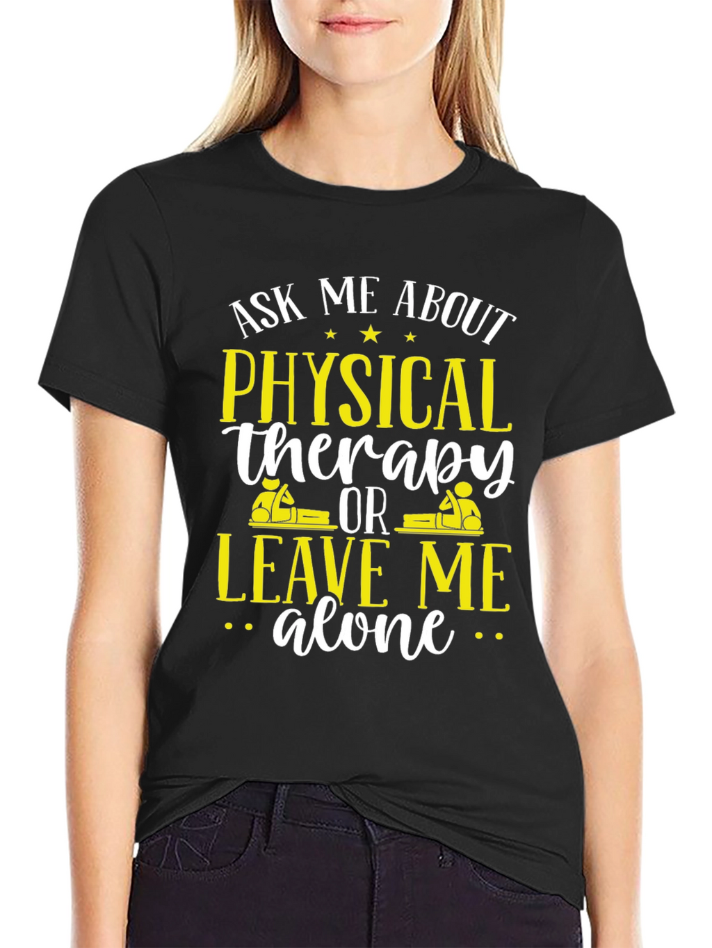 Physical Therapy Ask Me About T-Shirt