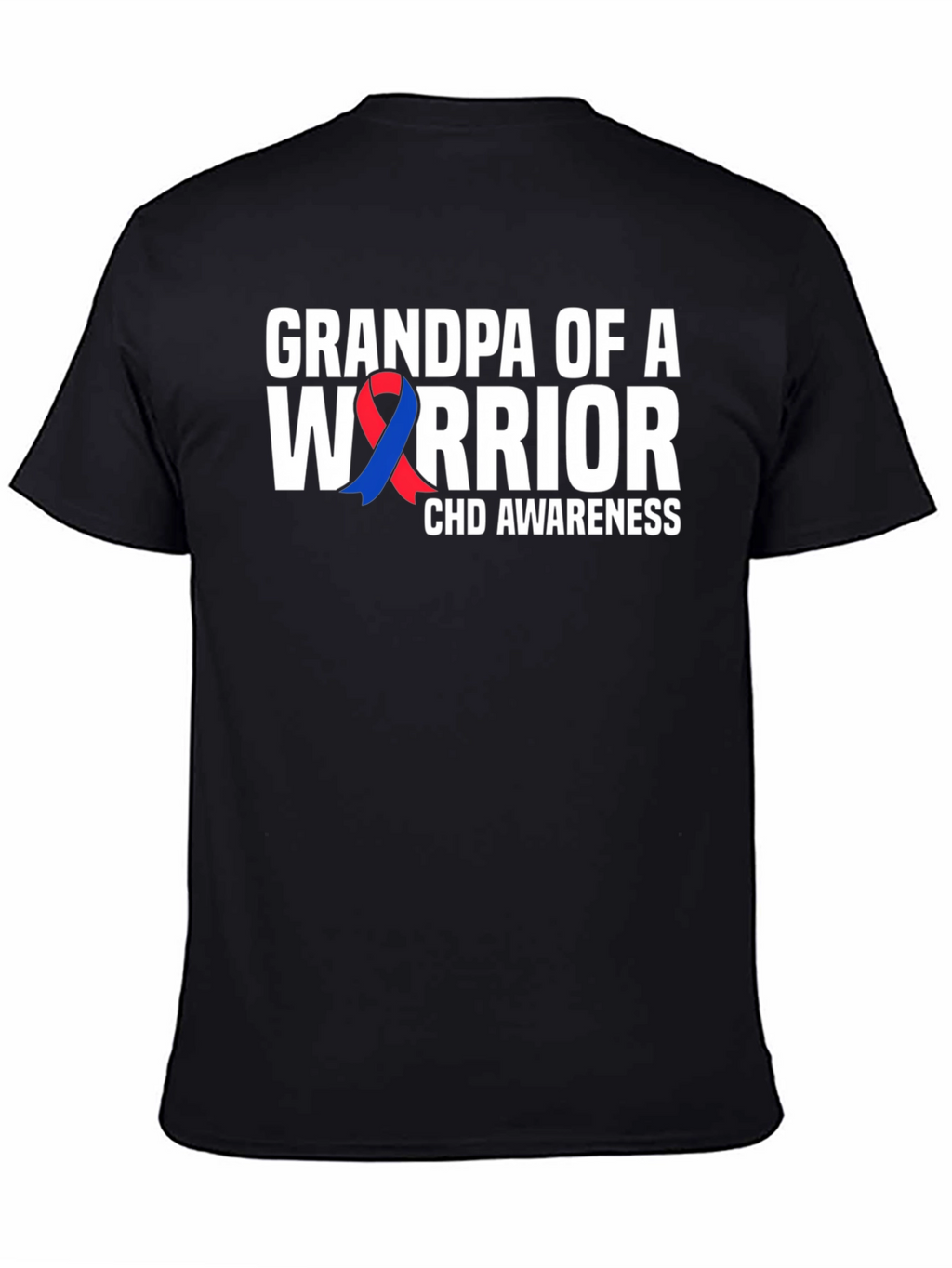 Grandpa of a Warrior CHD Awareness T-Shirt