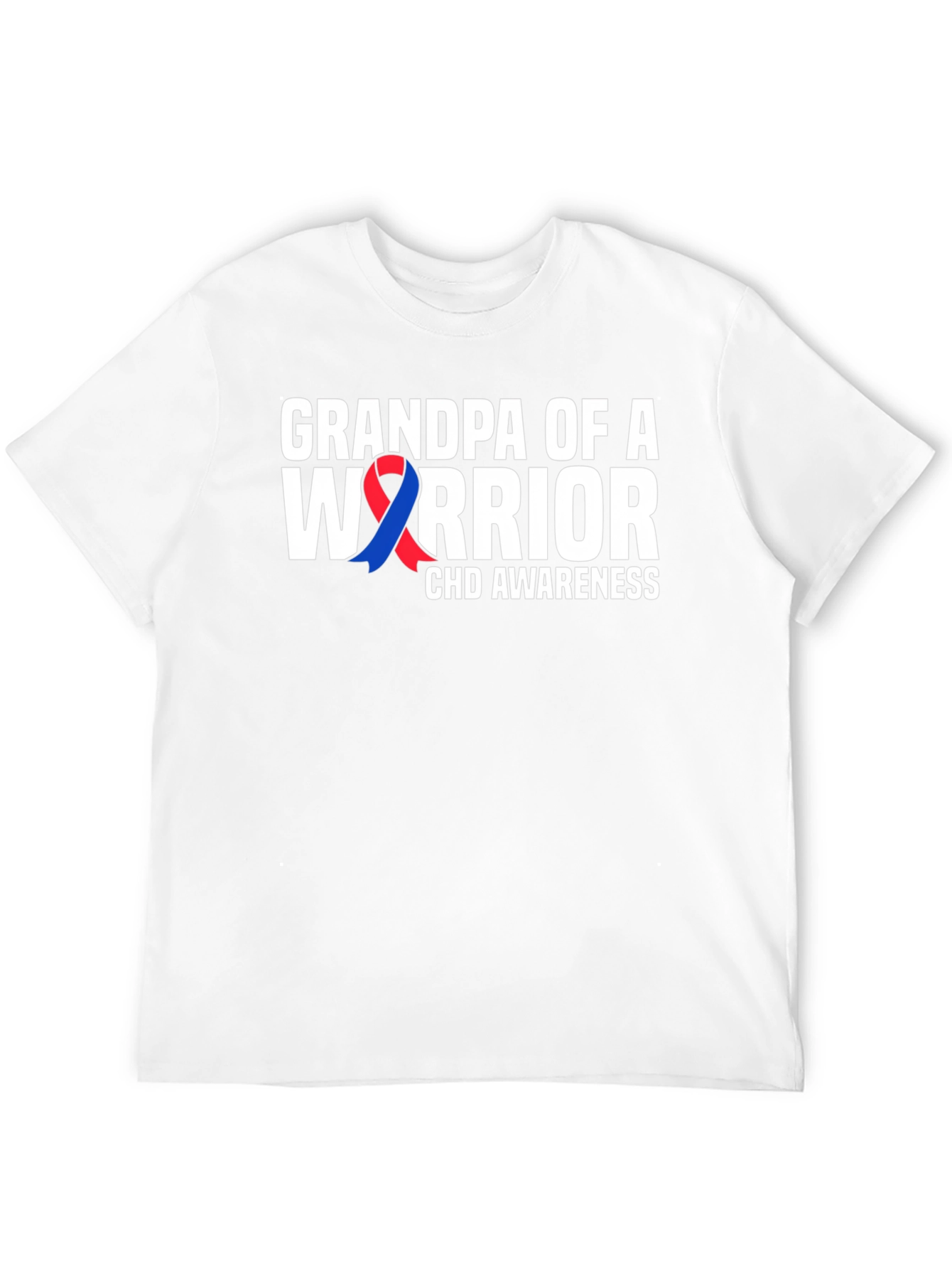 Grandpa of a Warrior CHD Awareness T-Shirt