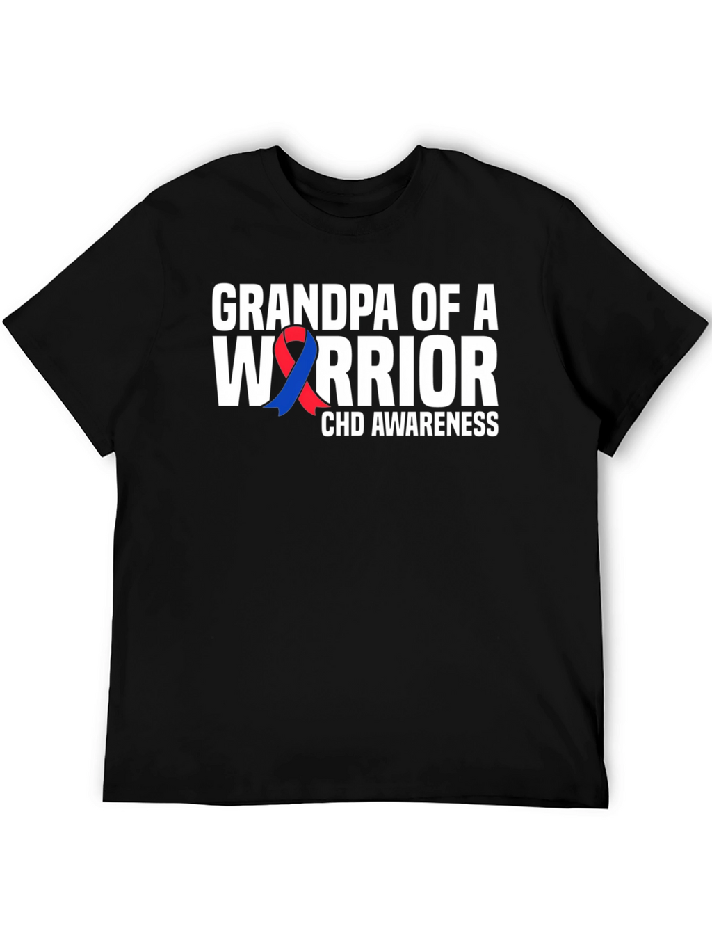Grandpa of a Warrior CHD Awareness T-Shirt