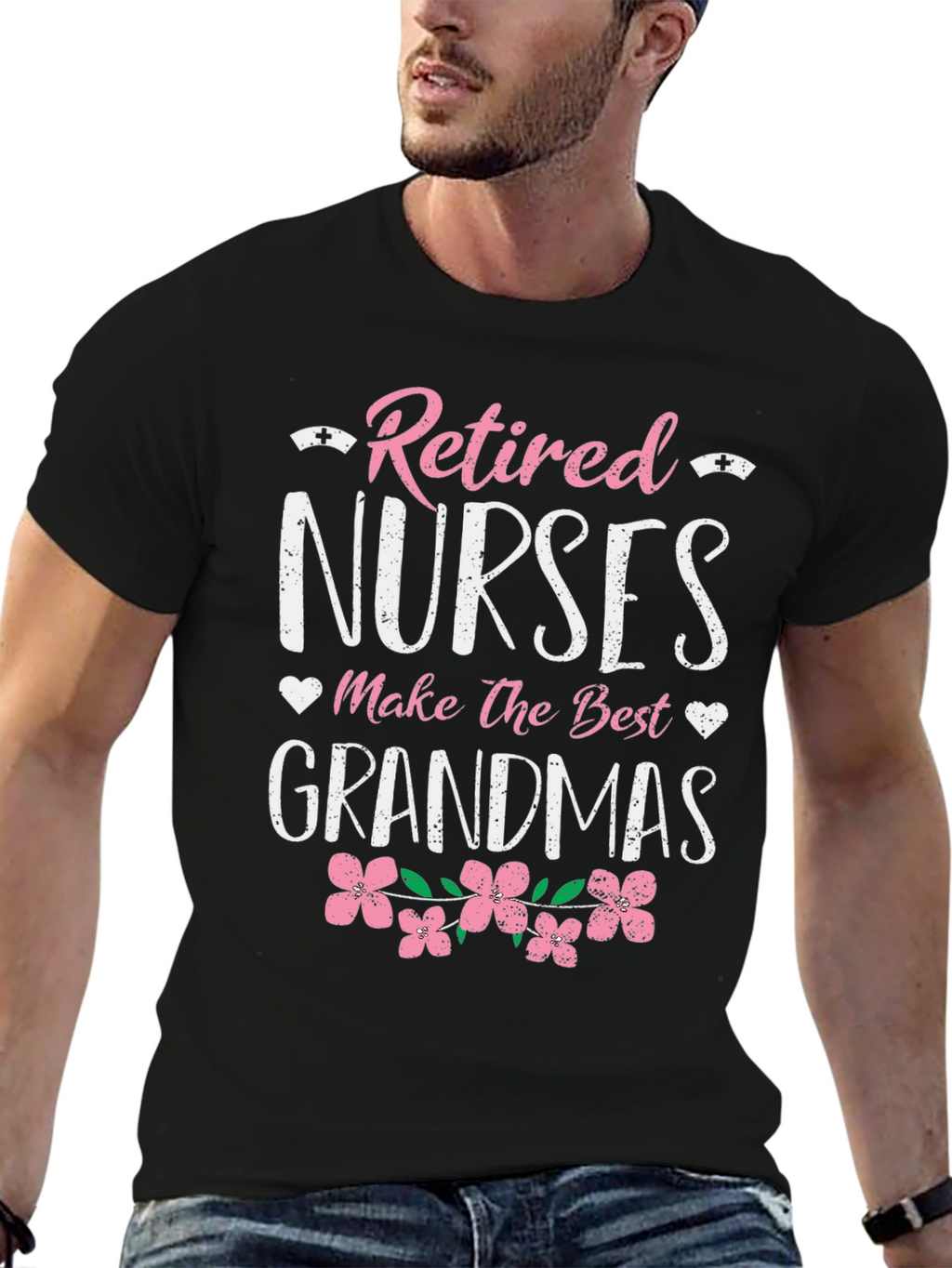 Retired Nurse Grandma T-Shirt