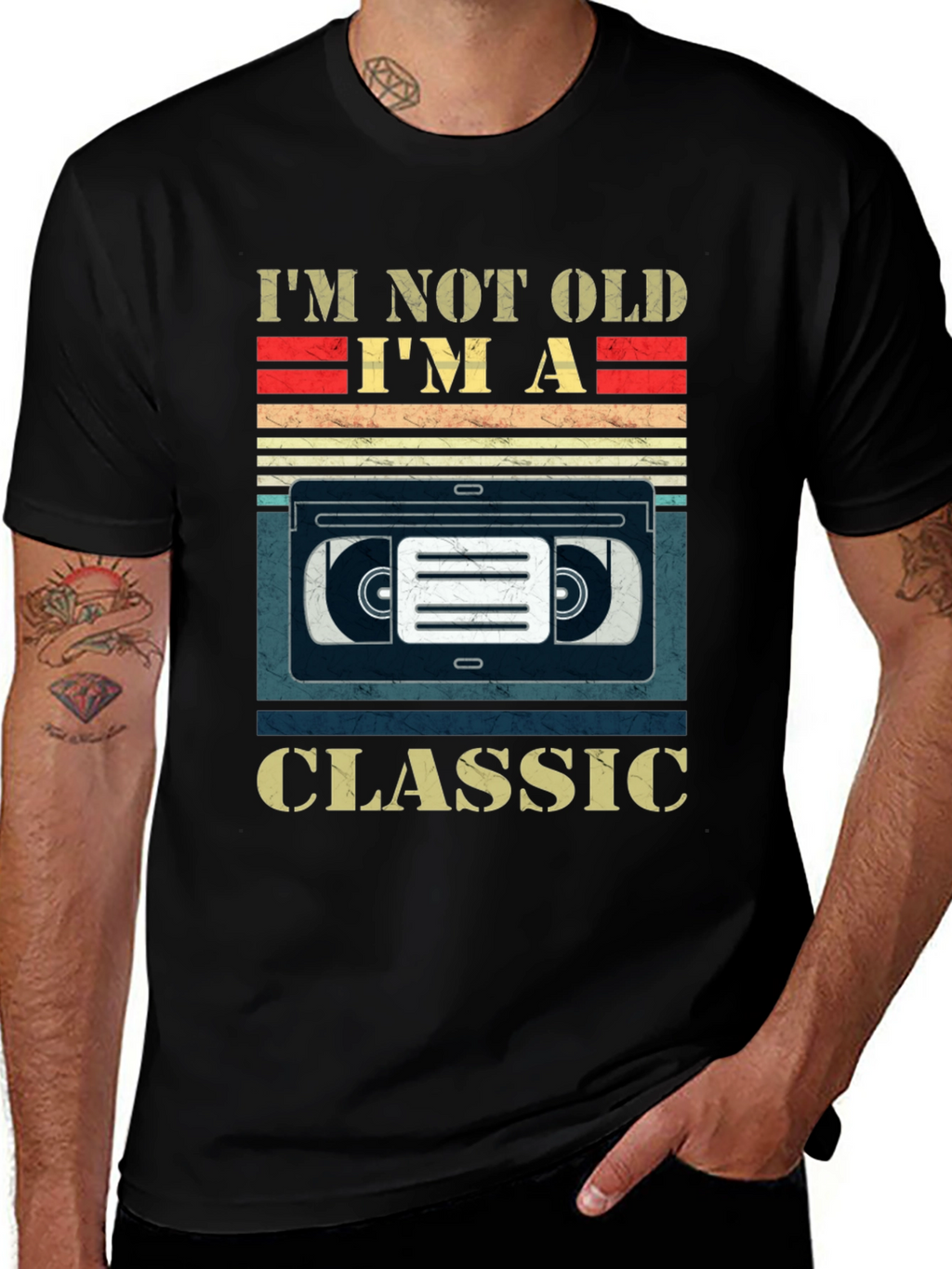 Retro Im Not Old Im a Classic VHS T-Shirt