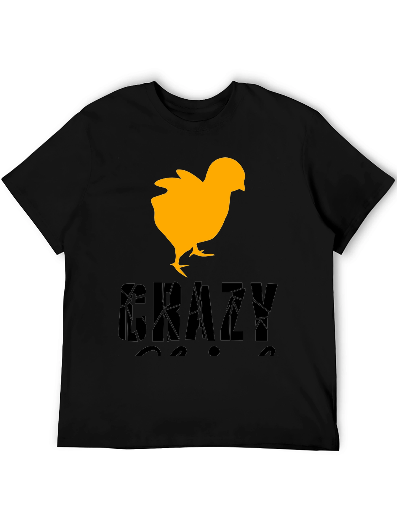 Crazy Chick T-Shirt - Novelty Graphic Tee
