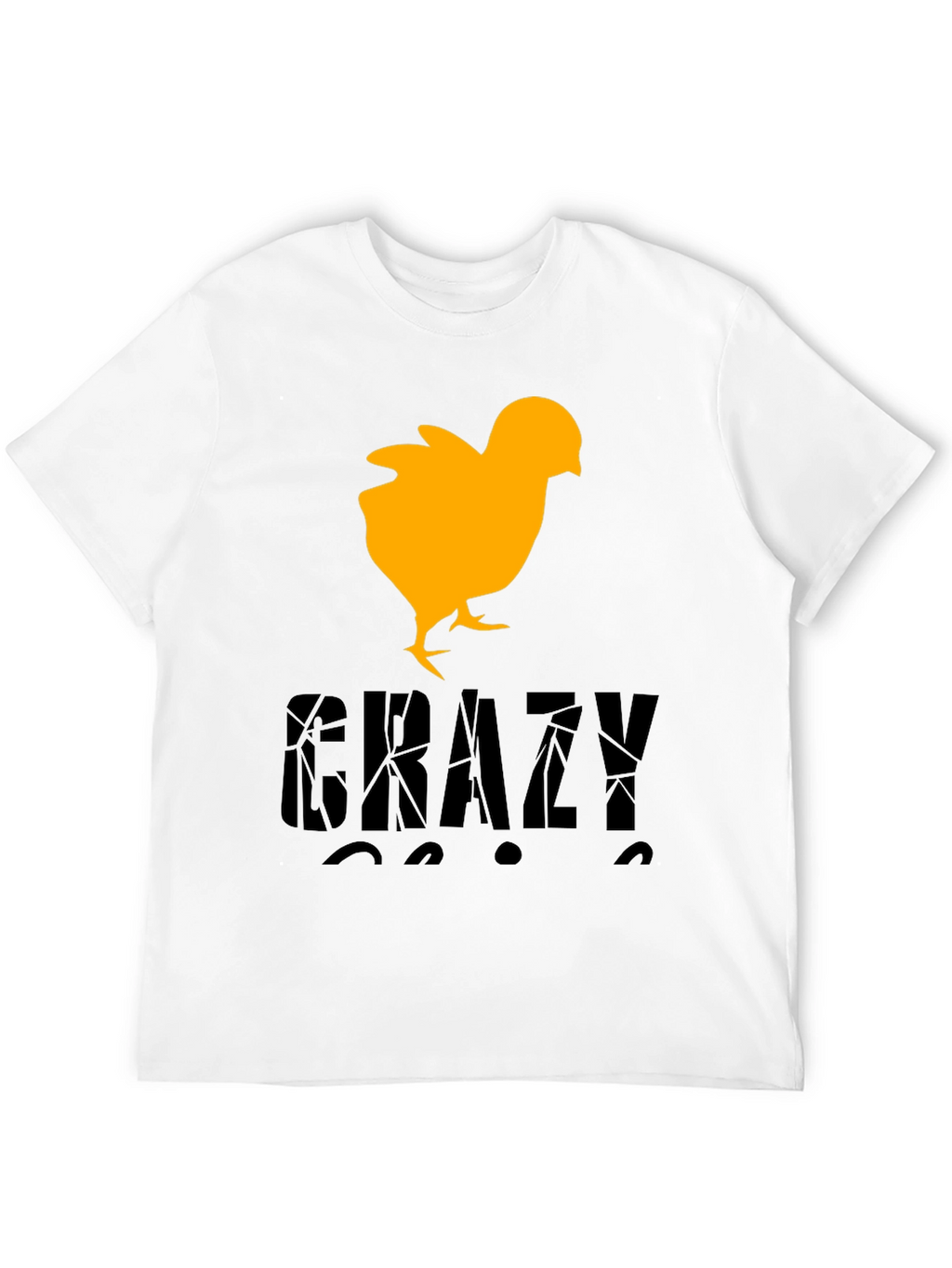 Crazy Chick T-Shirt - Novelty Graphic Tee