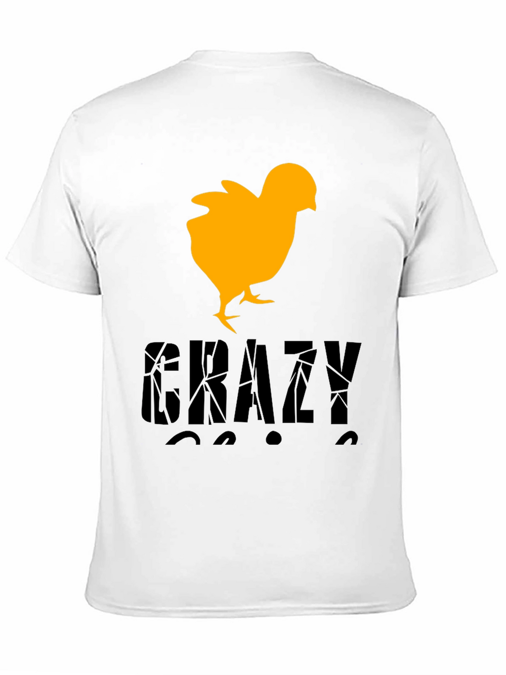 Crazy Chick T-Shirt - Novelty Graphic Tee
