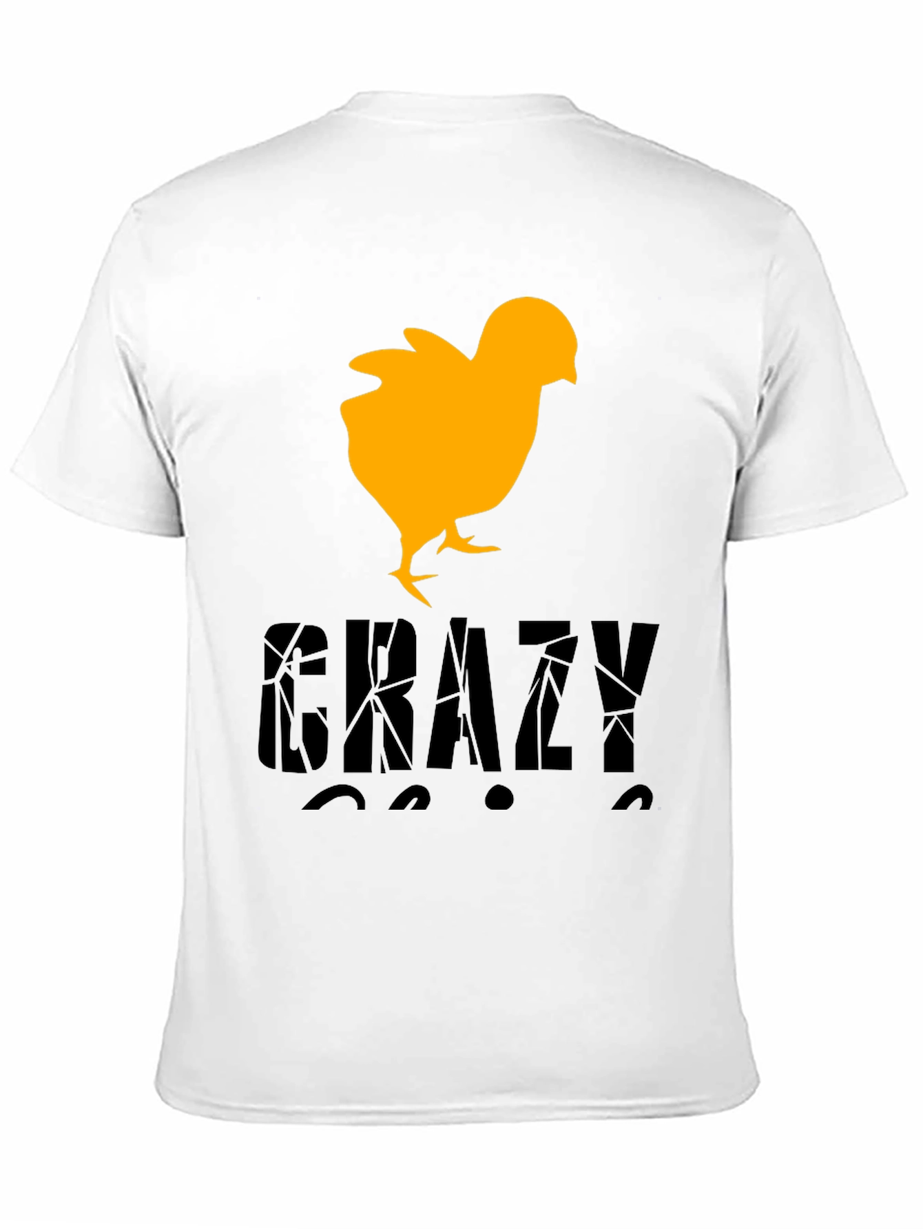 Crazy Chick T-Shirt - Novelty Graphic Tee