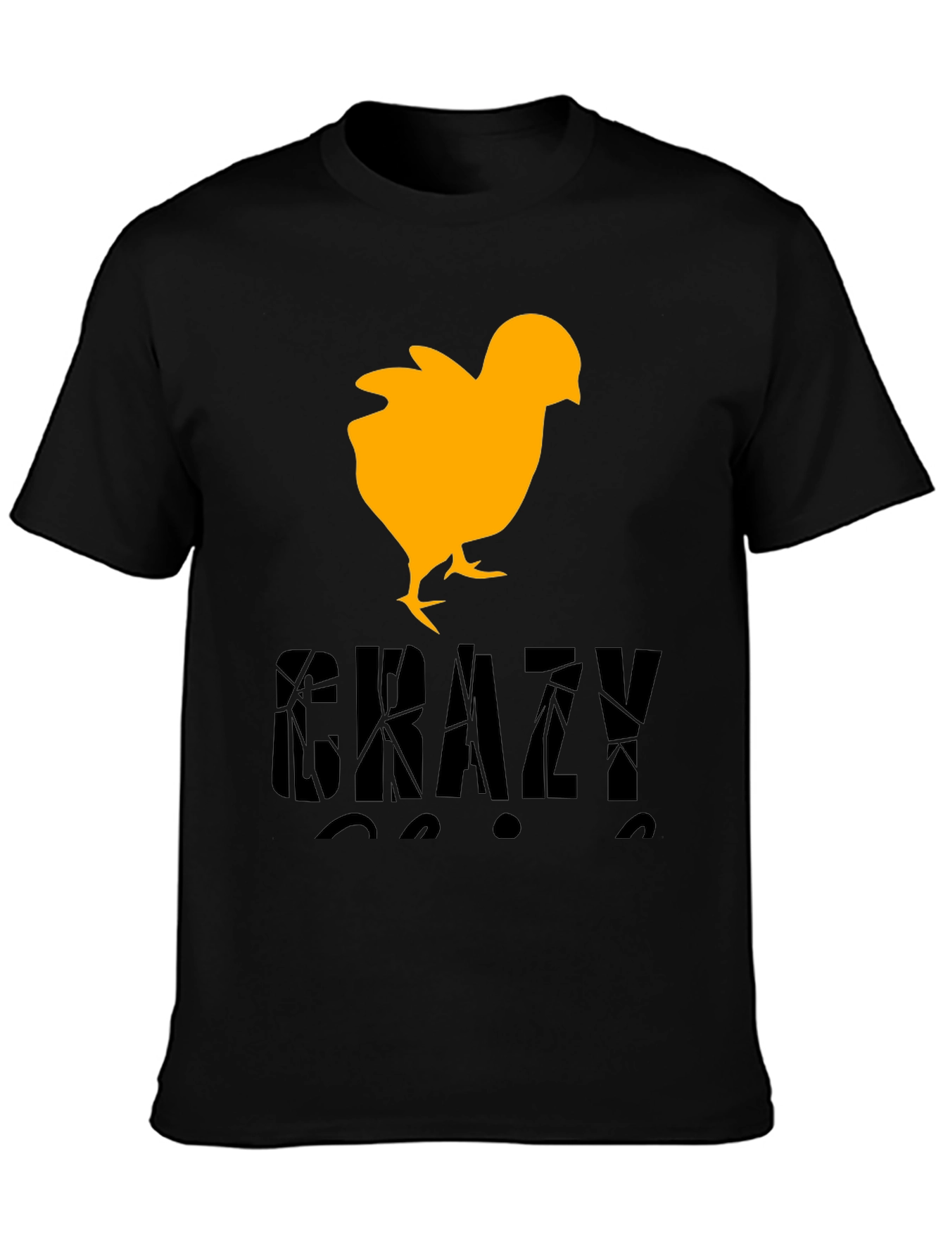 Crazy Chick T-Shirt - Novelty Graphic Tee