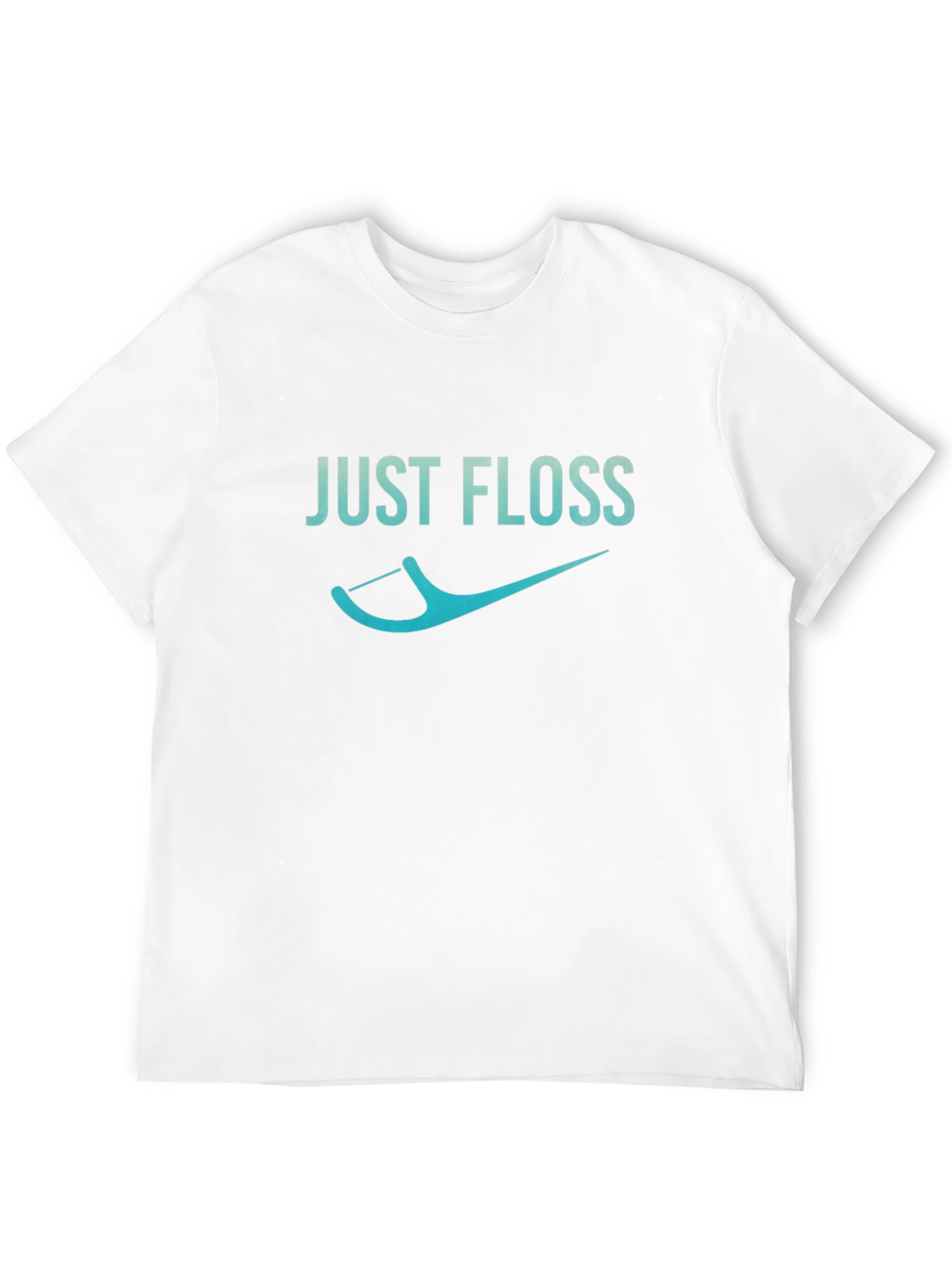 Just Floss Graphic Tee - Dental Hygiene Shirt