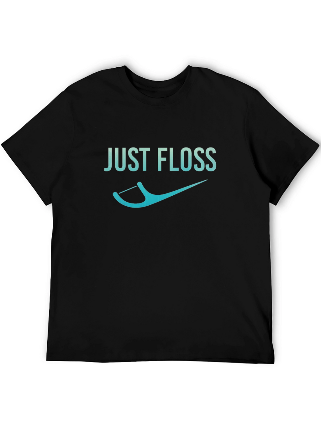 Just Floss Graphic Tee - Dental Hygiene Shirt
