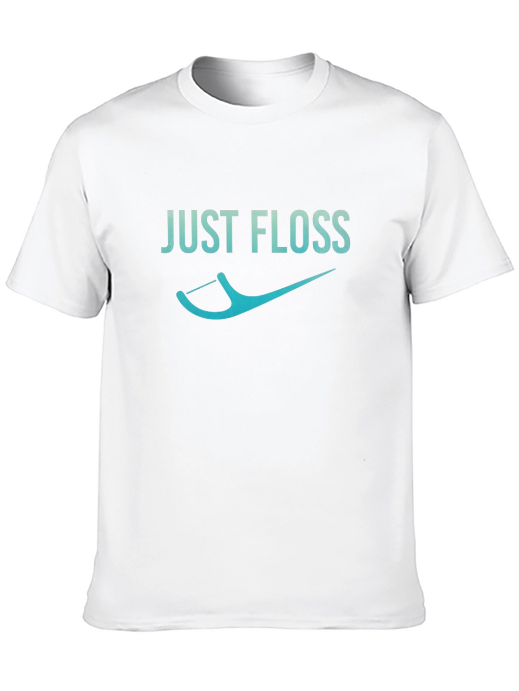 Just Floss Graphic Tee - Dental Hygiene Shirt