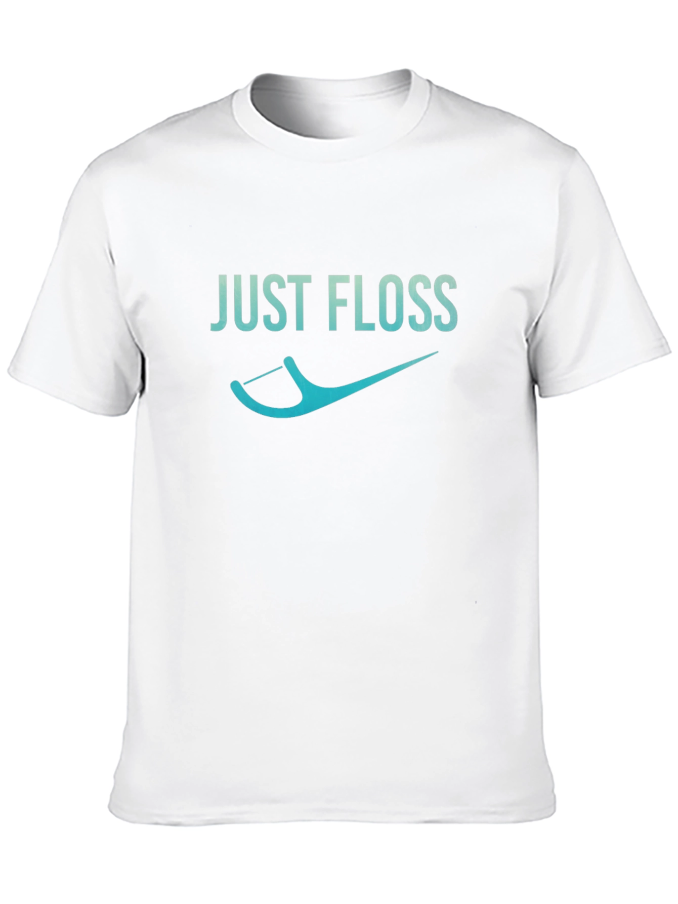 Just Floss Graphic Tee - Dental Hygiene Shirt