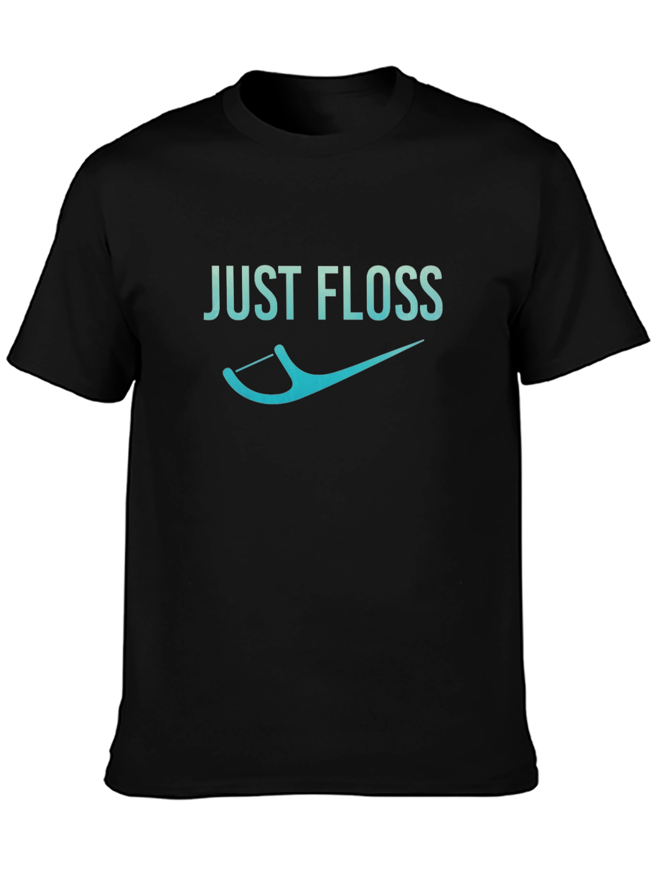 Just Floss Graphic Tee - Dental Hygiene Shirt