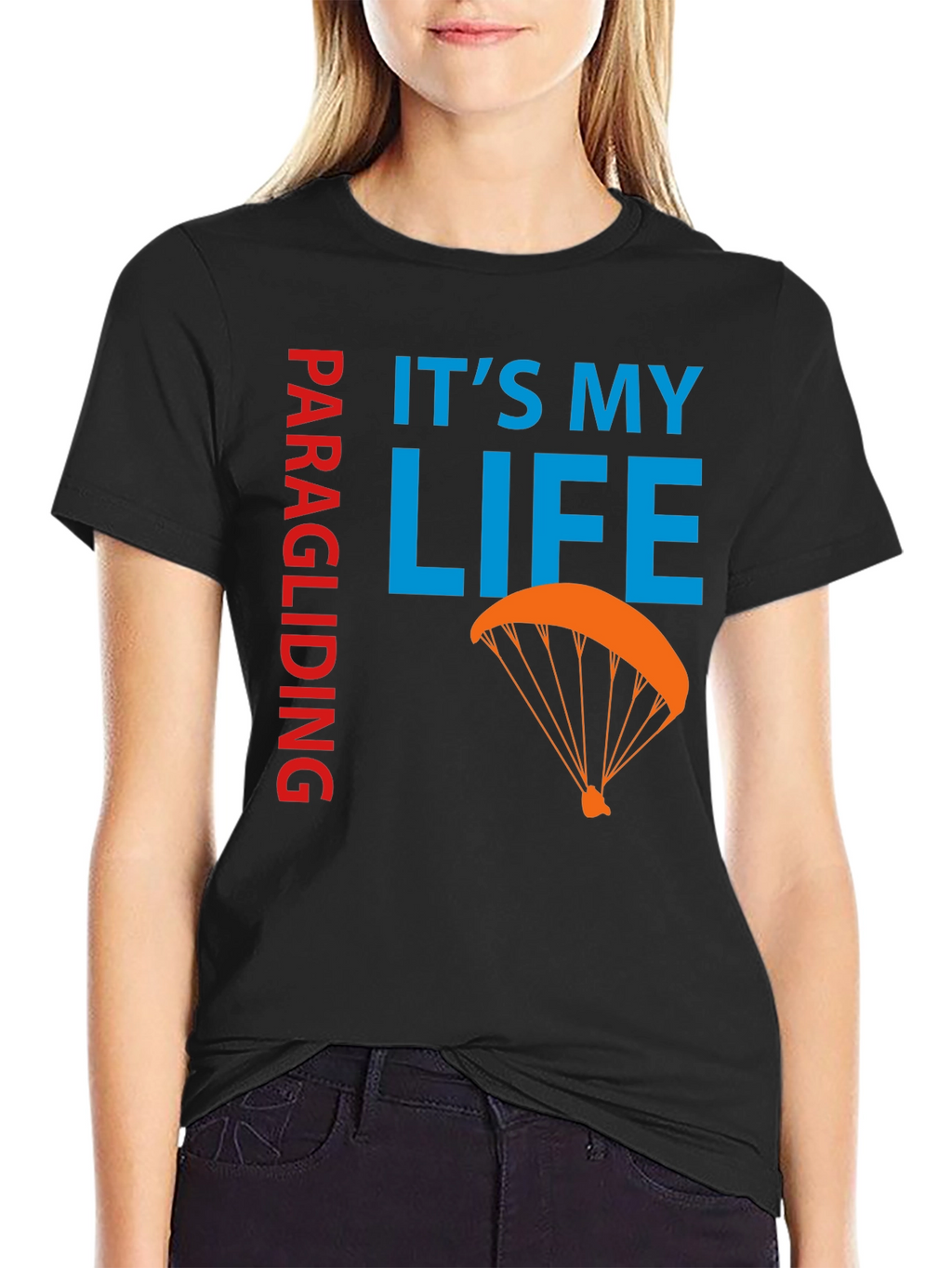 Paragliding: Its My Life Graphic Tee