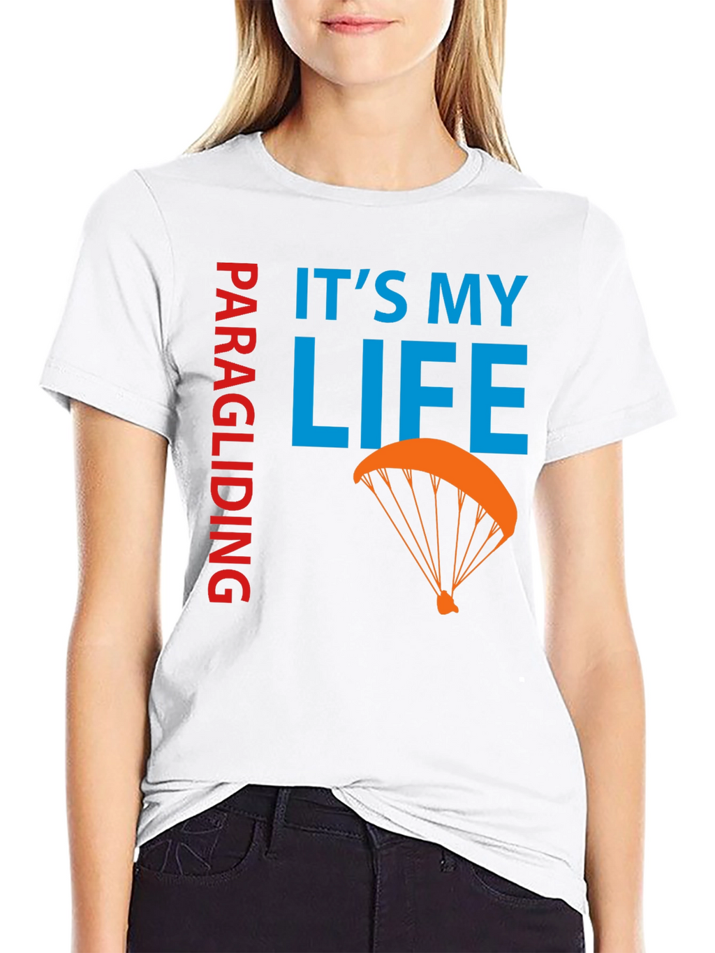 Paragliding: Its My Life Graphic Tee