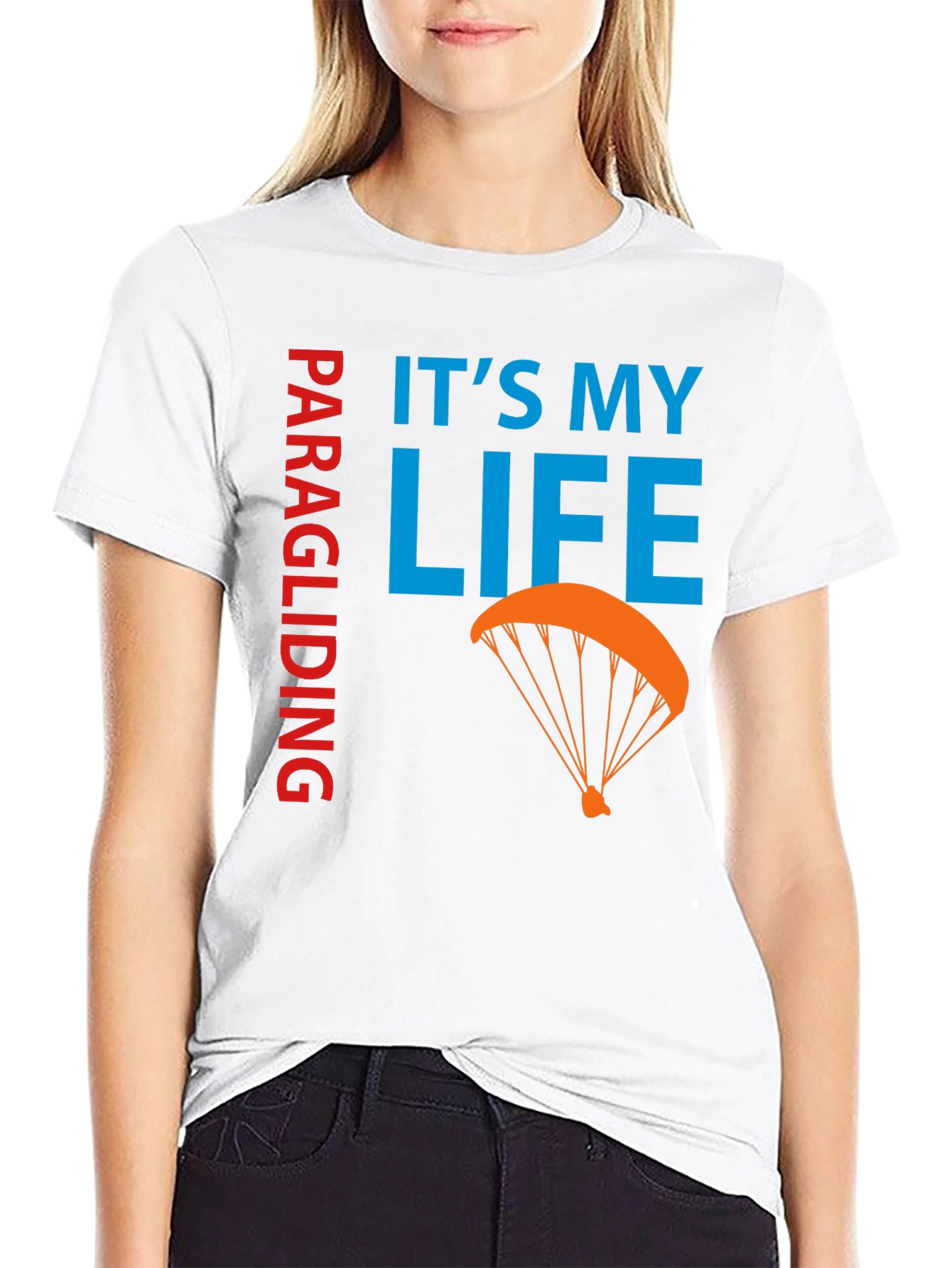 Paragliding: Its My Life Graphic Tee