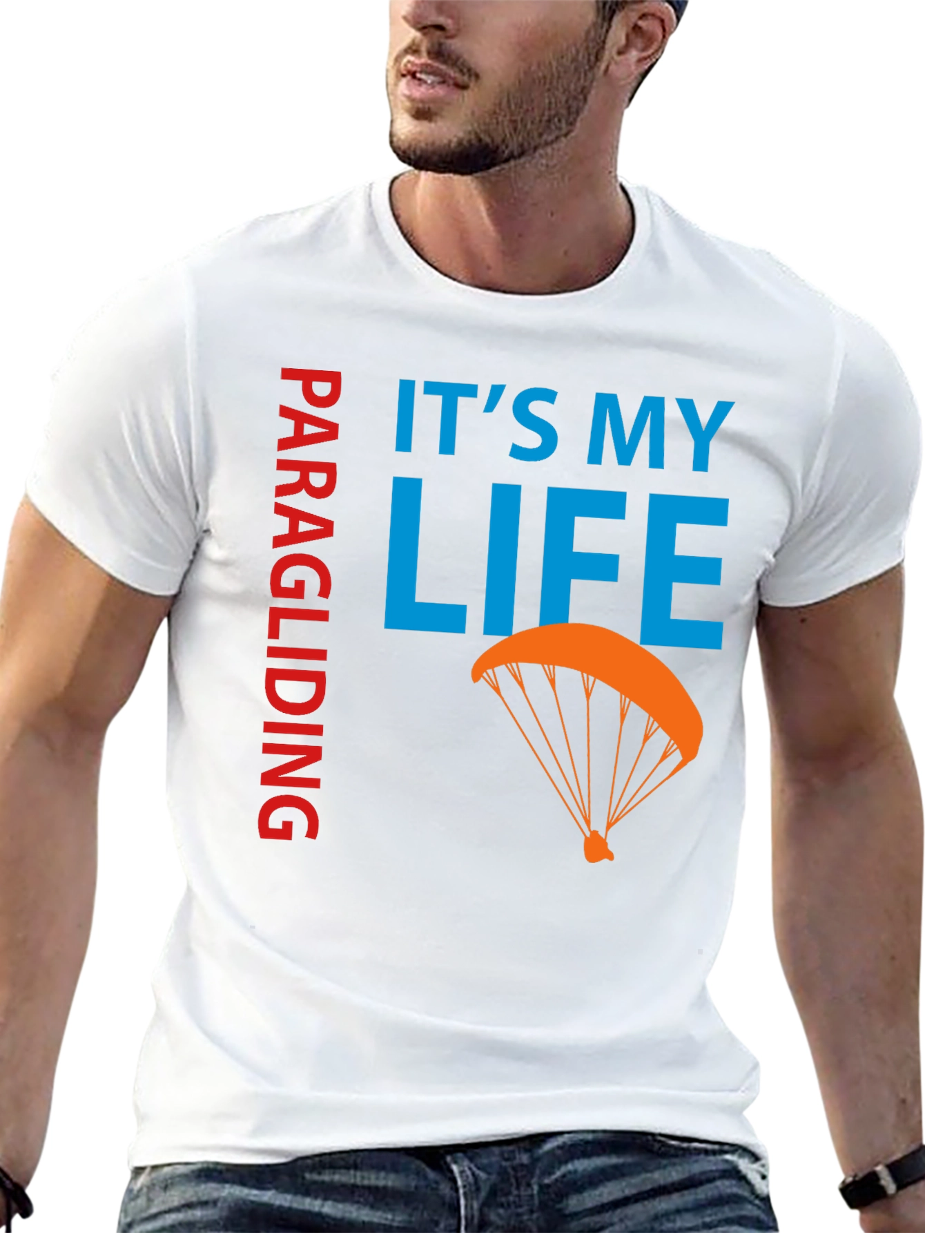 Paragliding: Its My Life Graphic Tee