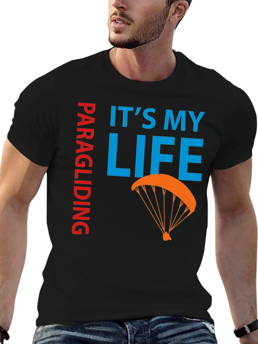 Paragliding: Its My Life Graphic Tee