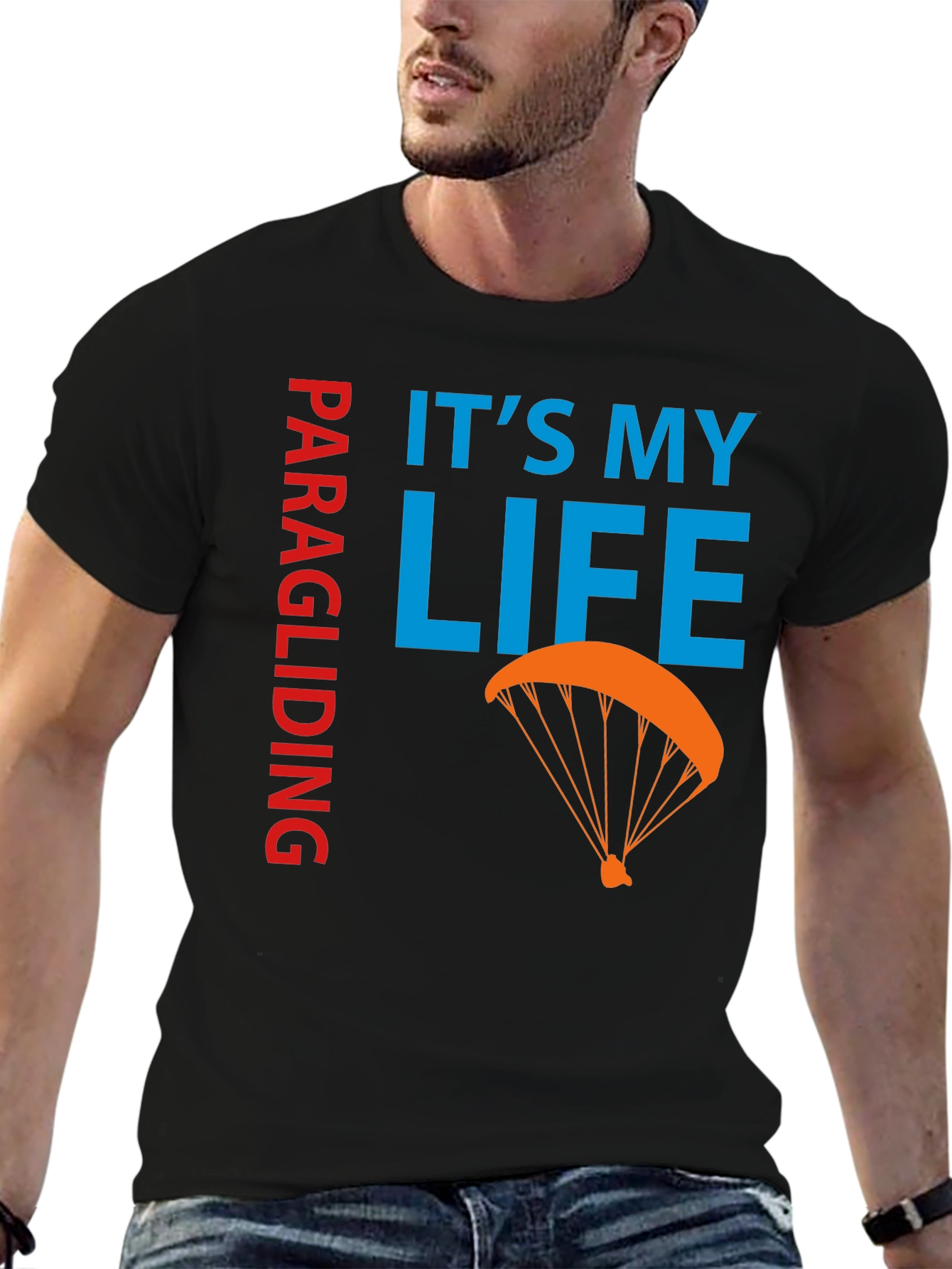 Paragliding: Its My Life Graphic Tee