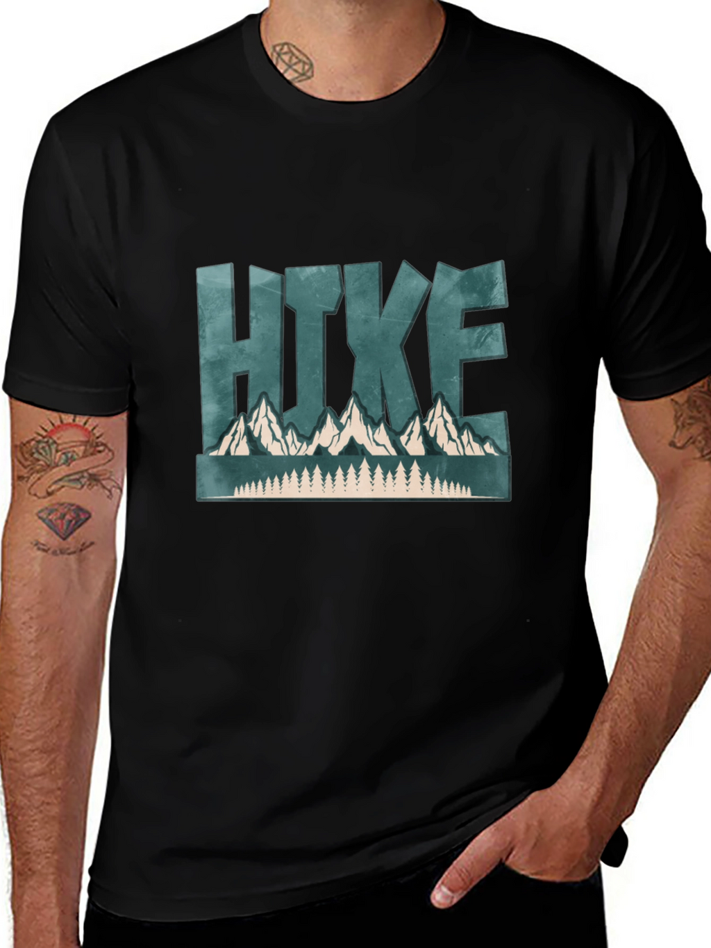 Hike Mountain Graphic T-Shirt - Adventure Ready