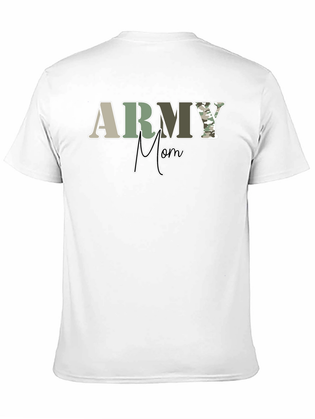 Army Mom Graphic Tee - Military Pride T-Shirt