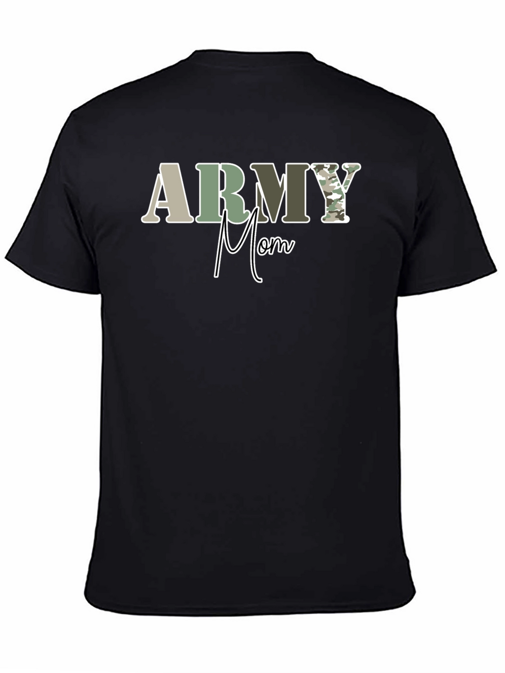 Army Mom Graphic Tee - Military Pride T-Shirt